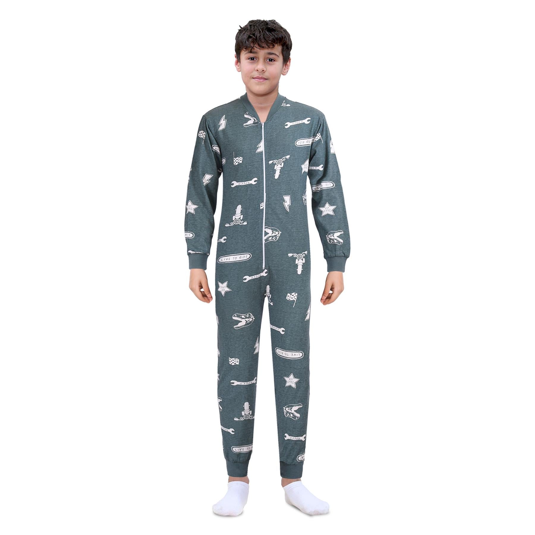 Kids Girls Boys A2Z Onesie One Piece Live To Ride All in One Jumpsuit Pyjamas