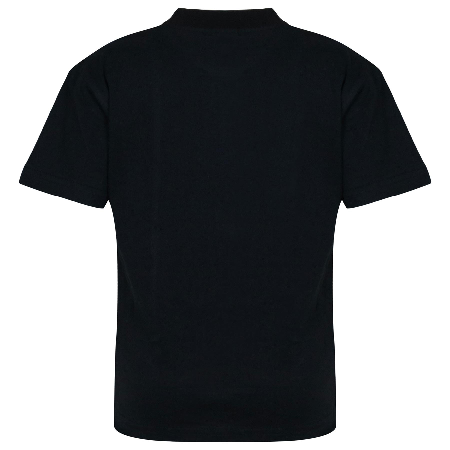 Kids Boys T Shirt Shorts 100% Cotton Contrast Panel Top Summer Short Set 5-13 Yr