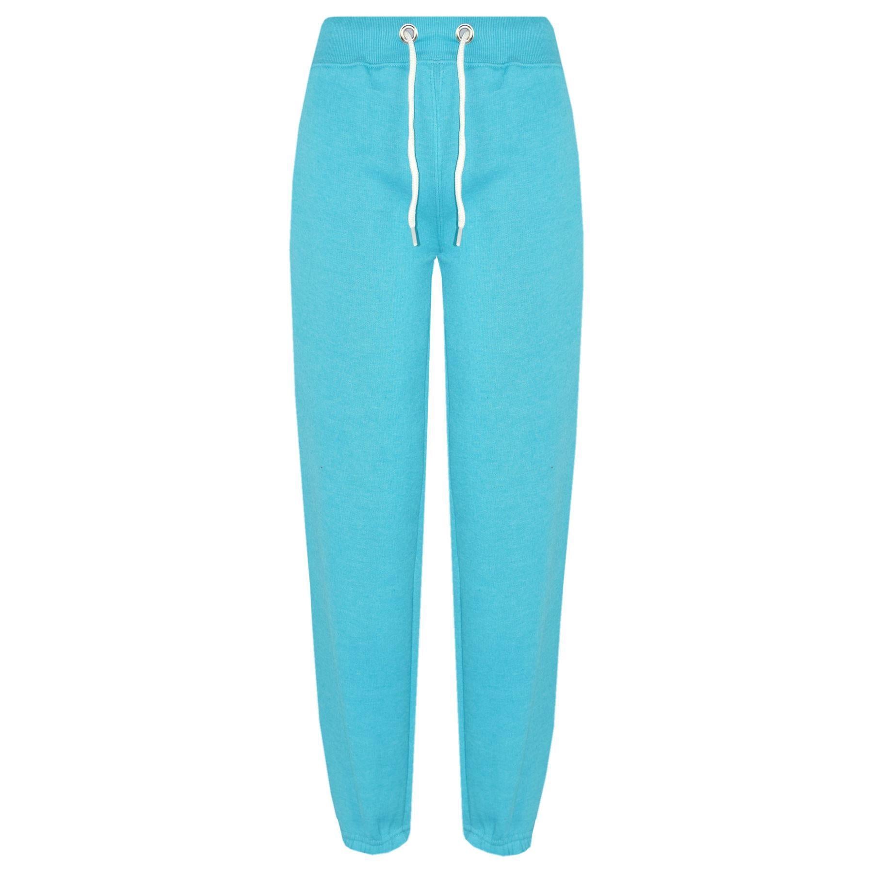 Kids Girls Boys Fleece Trouser Jogging Bottoms Sweatpants