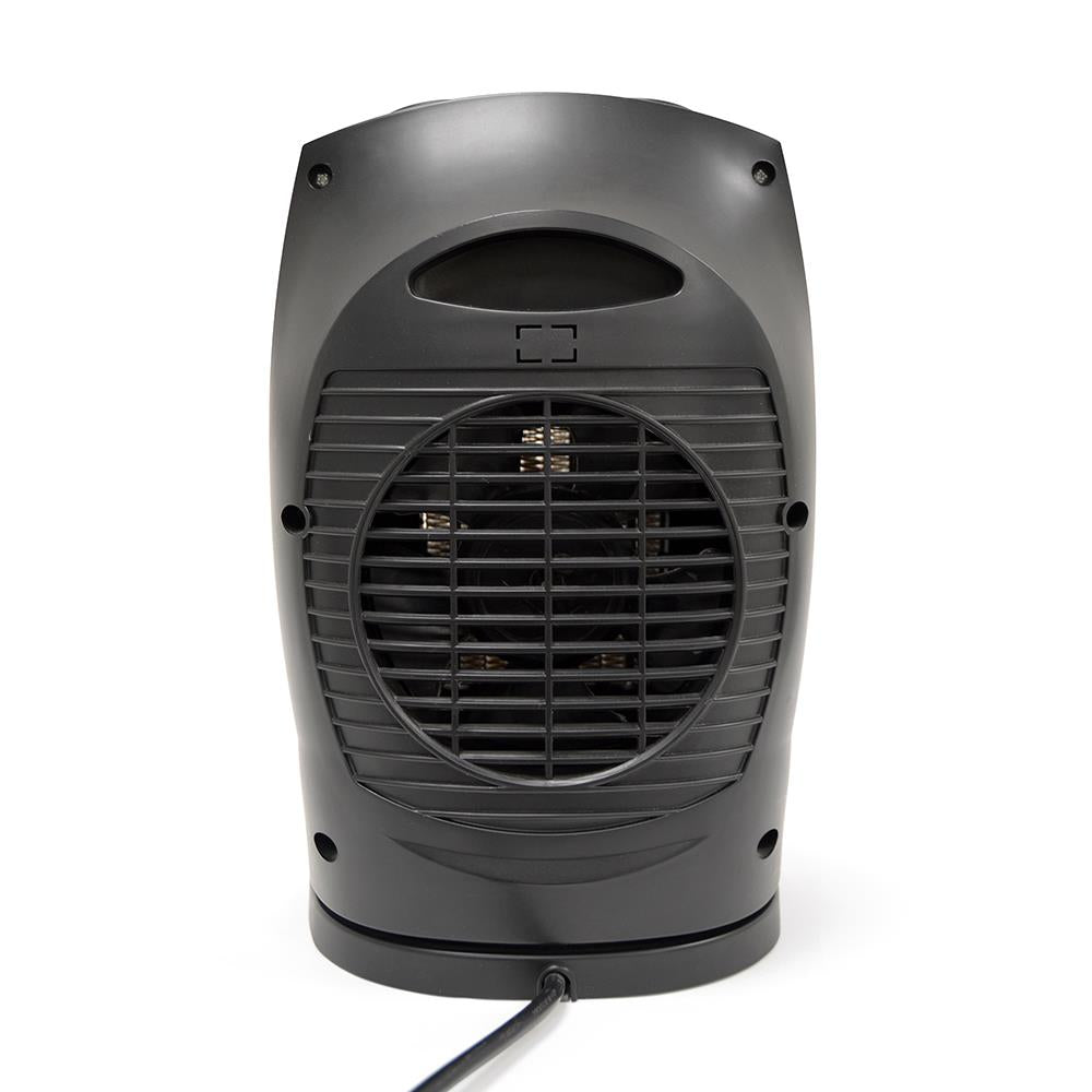 A2Z 1500w Oscillating PTC Ceramic Fan Heater, 1500w, 2 heat settings - Black