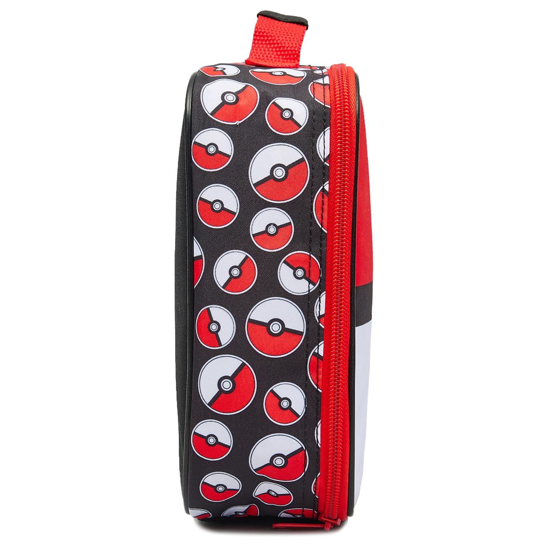 Kids Pokemon Poke Ball Lunch Bag Officially Licensed Food Container Insulated