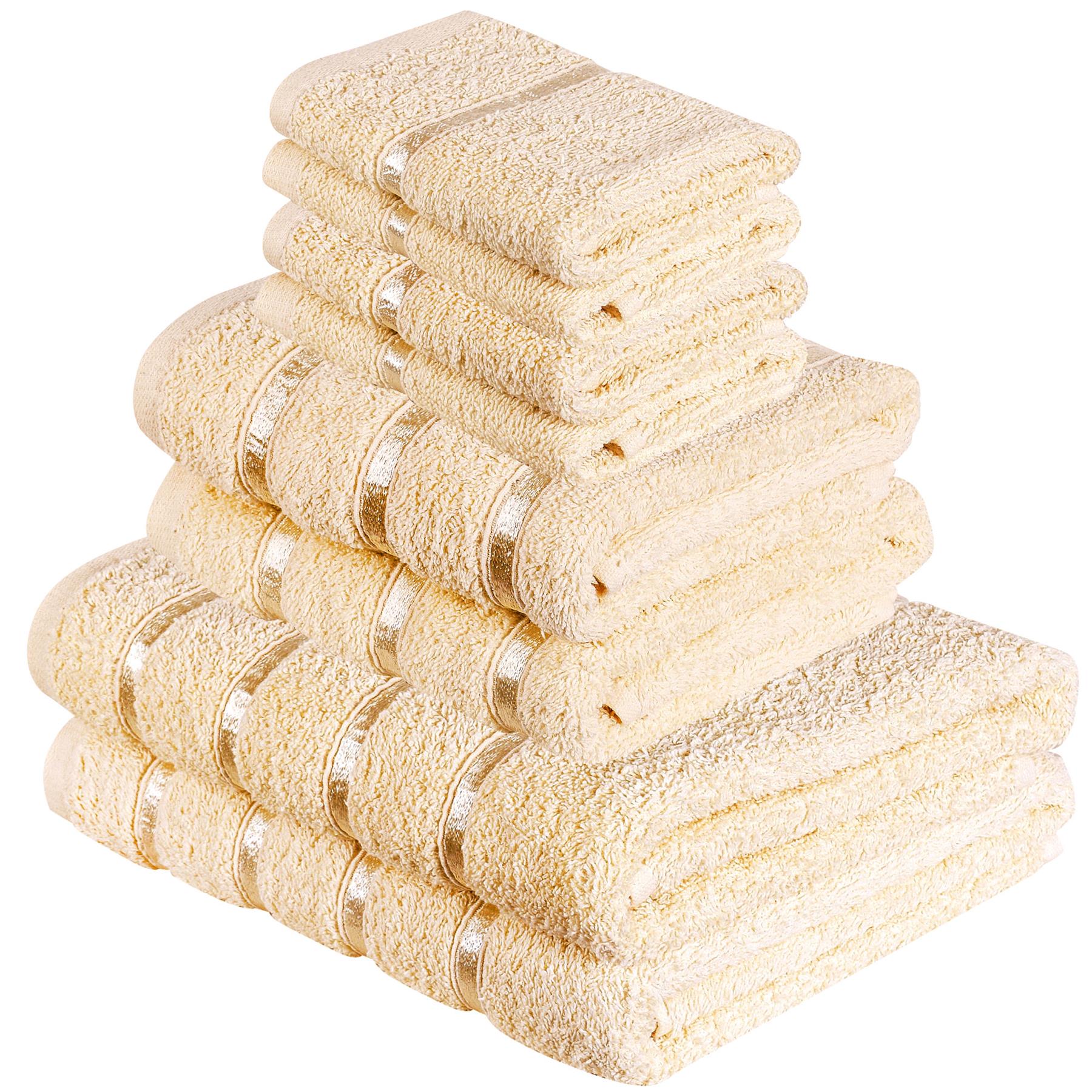 8 Piece Soft & Absorbent Towel Bale Set