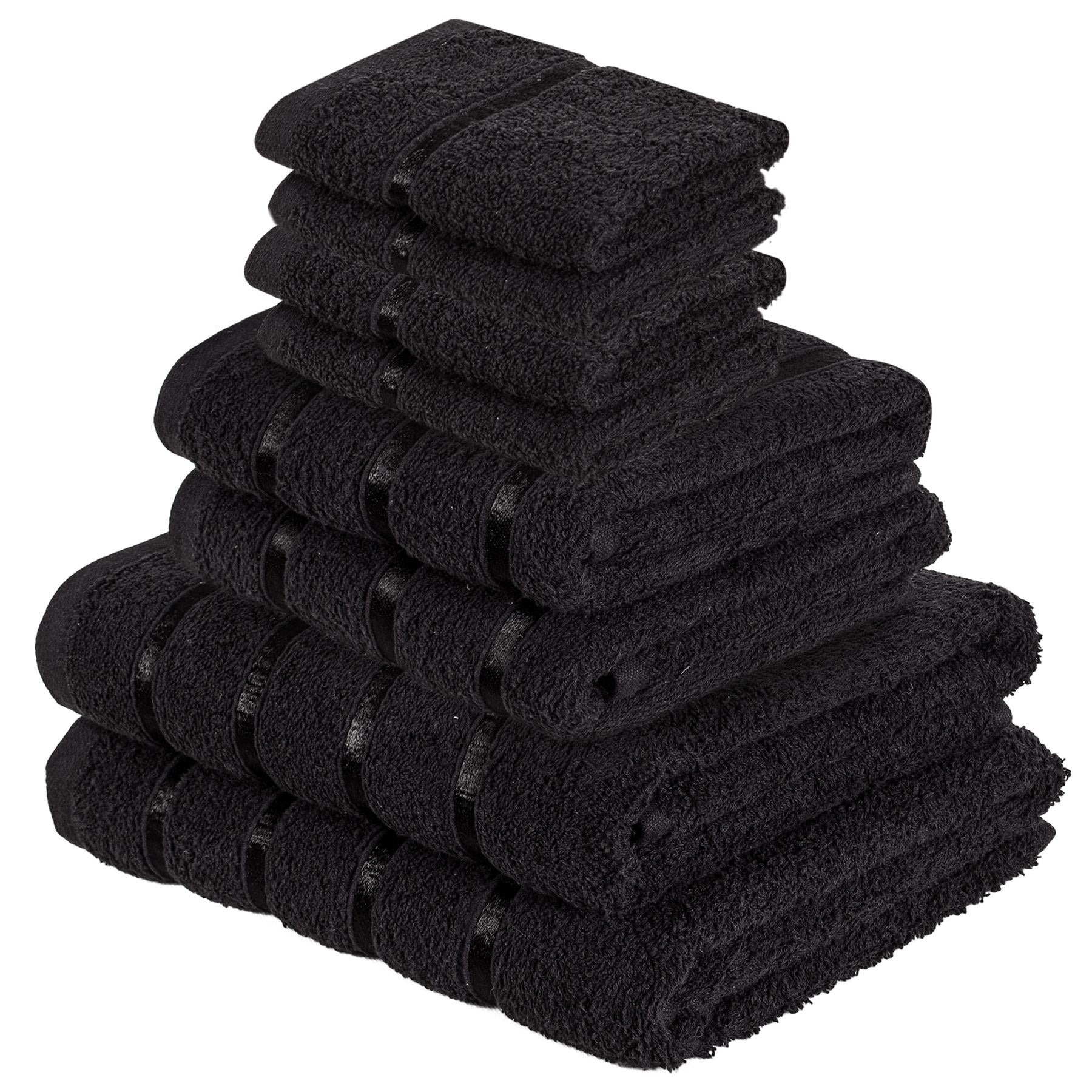 Luxurious 10 Piece Towel Bale Set 2x Bath Towels 4x Hand Towels 4x Face Towels