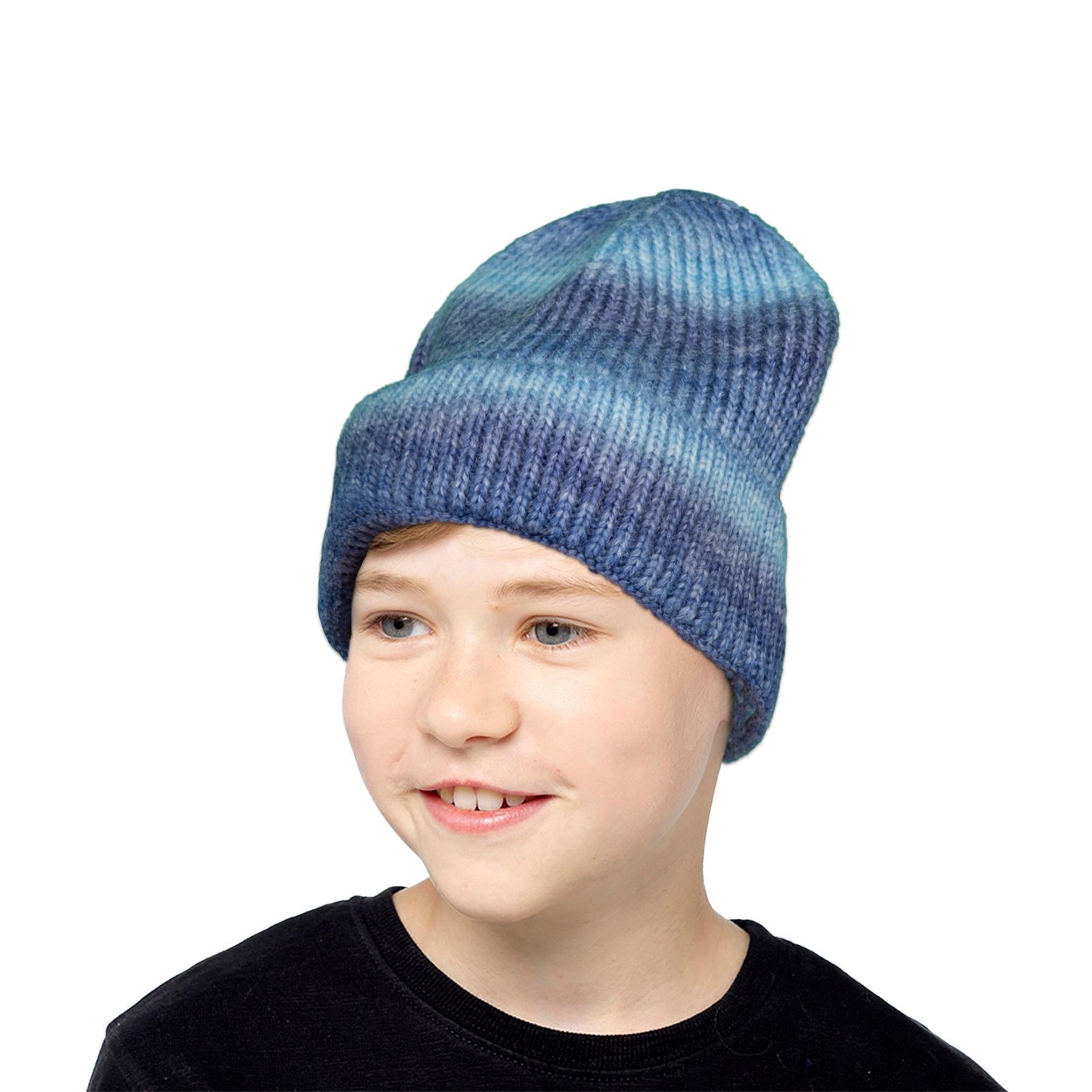 A2Z 4 Kids Girls Boys Hat Cable Knitted Beanie Soft Winterwarm Stretch Skull Cap