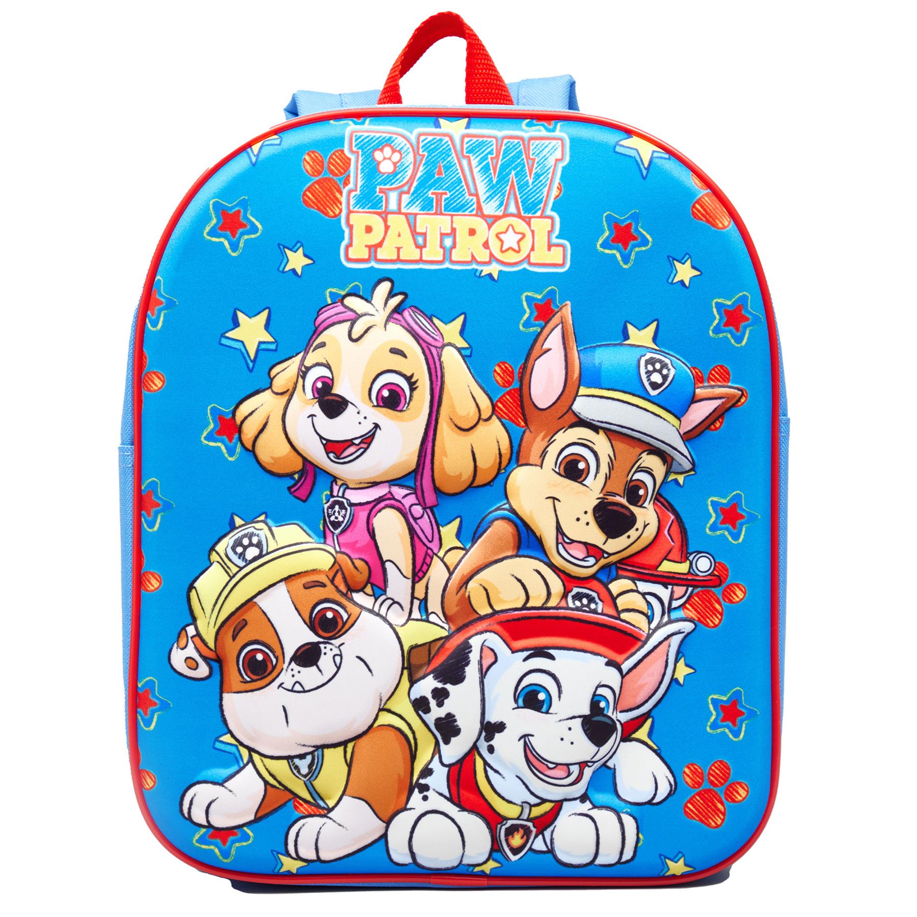 Kids Officially Licensed Paw Patrol Sketch Eva Character School Travel Backpack