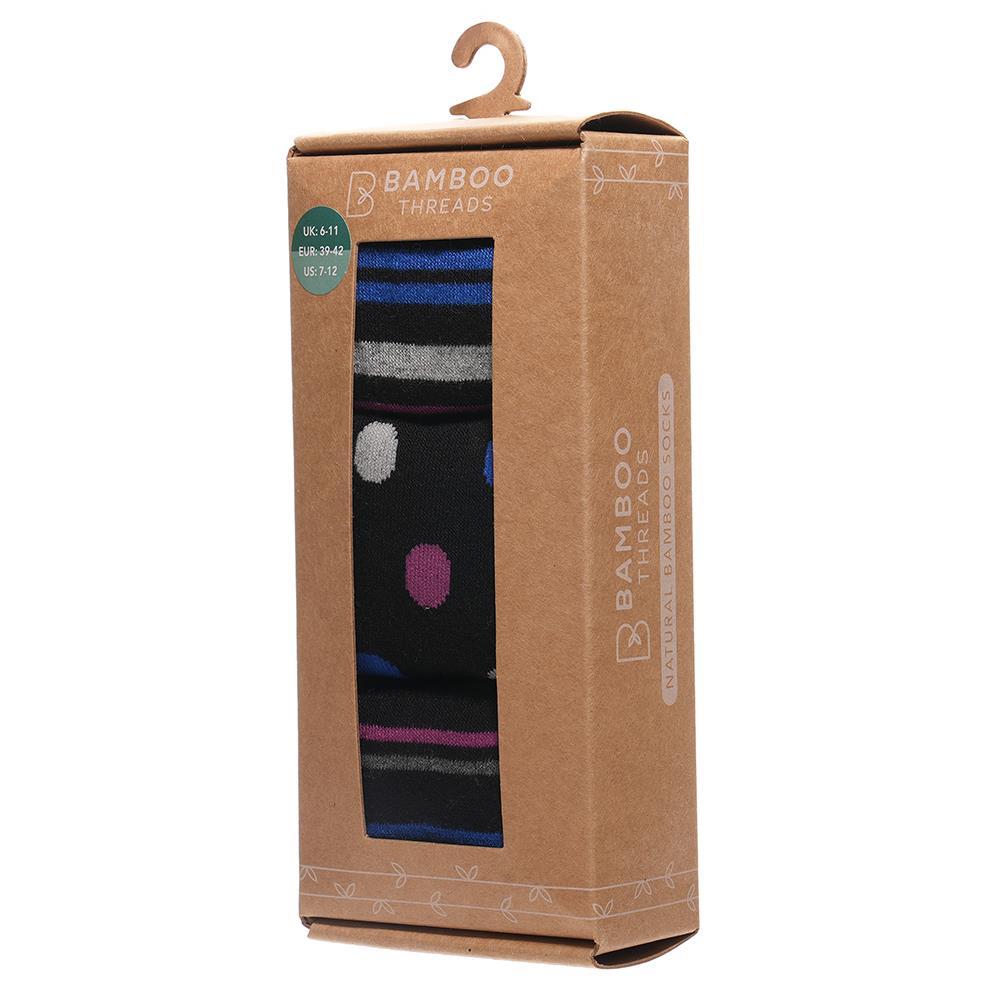 A2Z Mens 3 Pack Socks Gift Box Soft Argyle and Striped Designs Breathable Socks