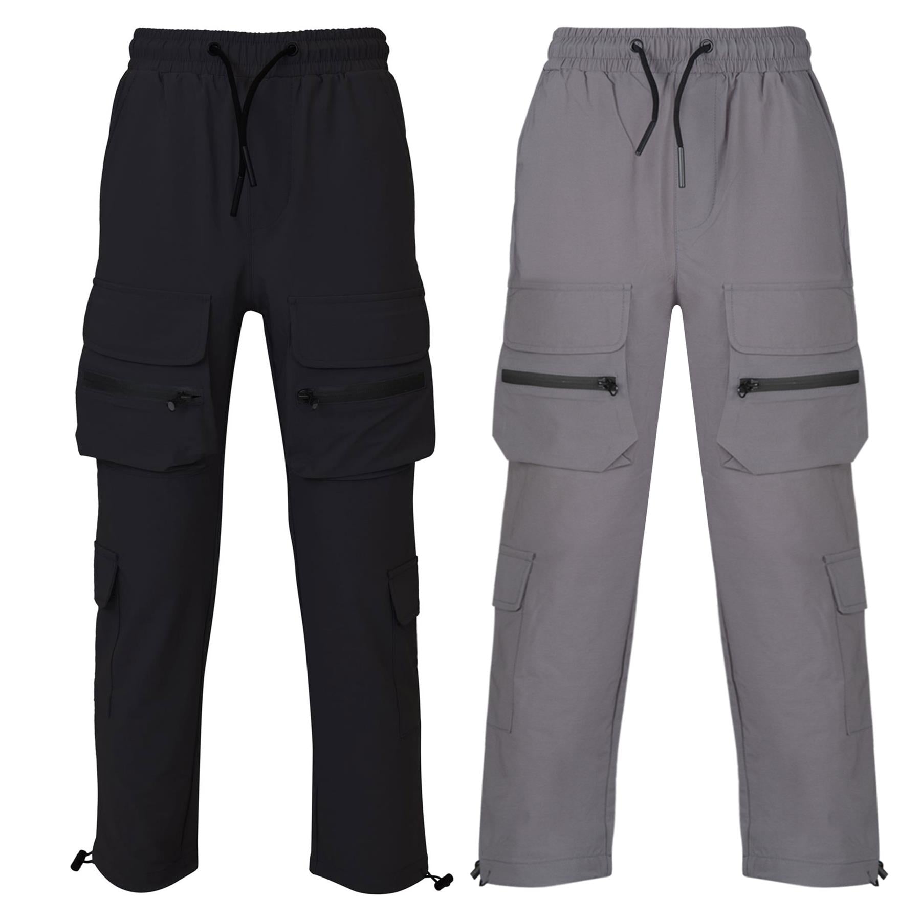 A2Z 4 Kids Boys Active Cargo Trousers Slim Comfortable Activewear Trouser Pants