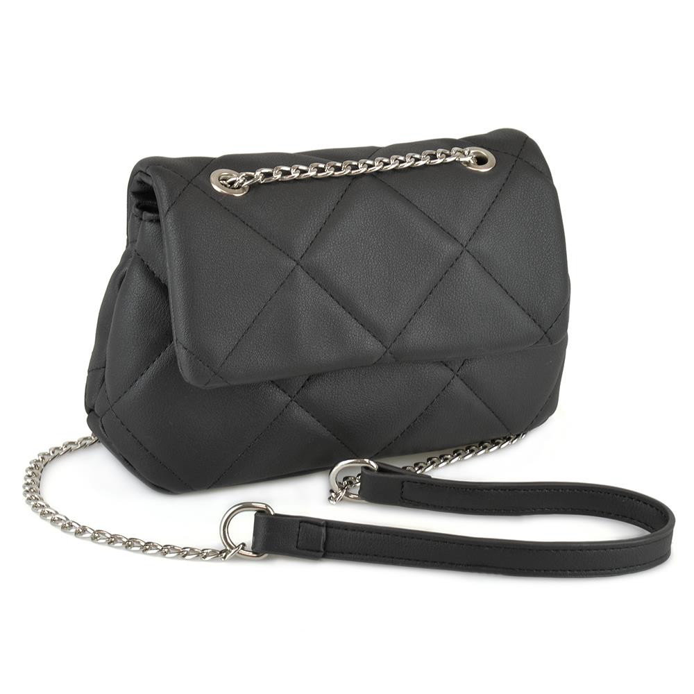 Womens Quilted Crossbody Bag Lightweight Stylish Fashionable Ladies Shoulder Bag