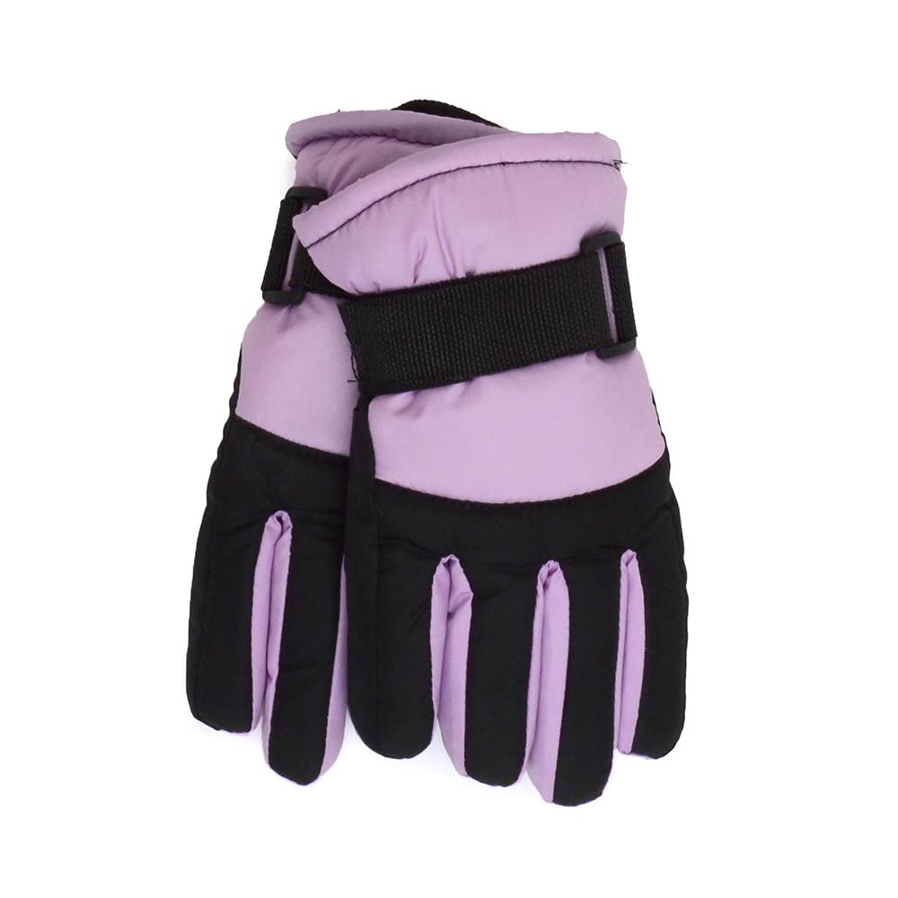 Girls Ski Snowboarding Gloves Kids Windproof Winter Warm Active Mittens 6-13 Yrs