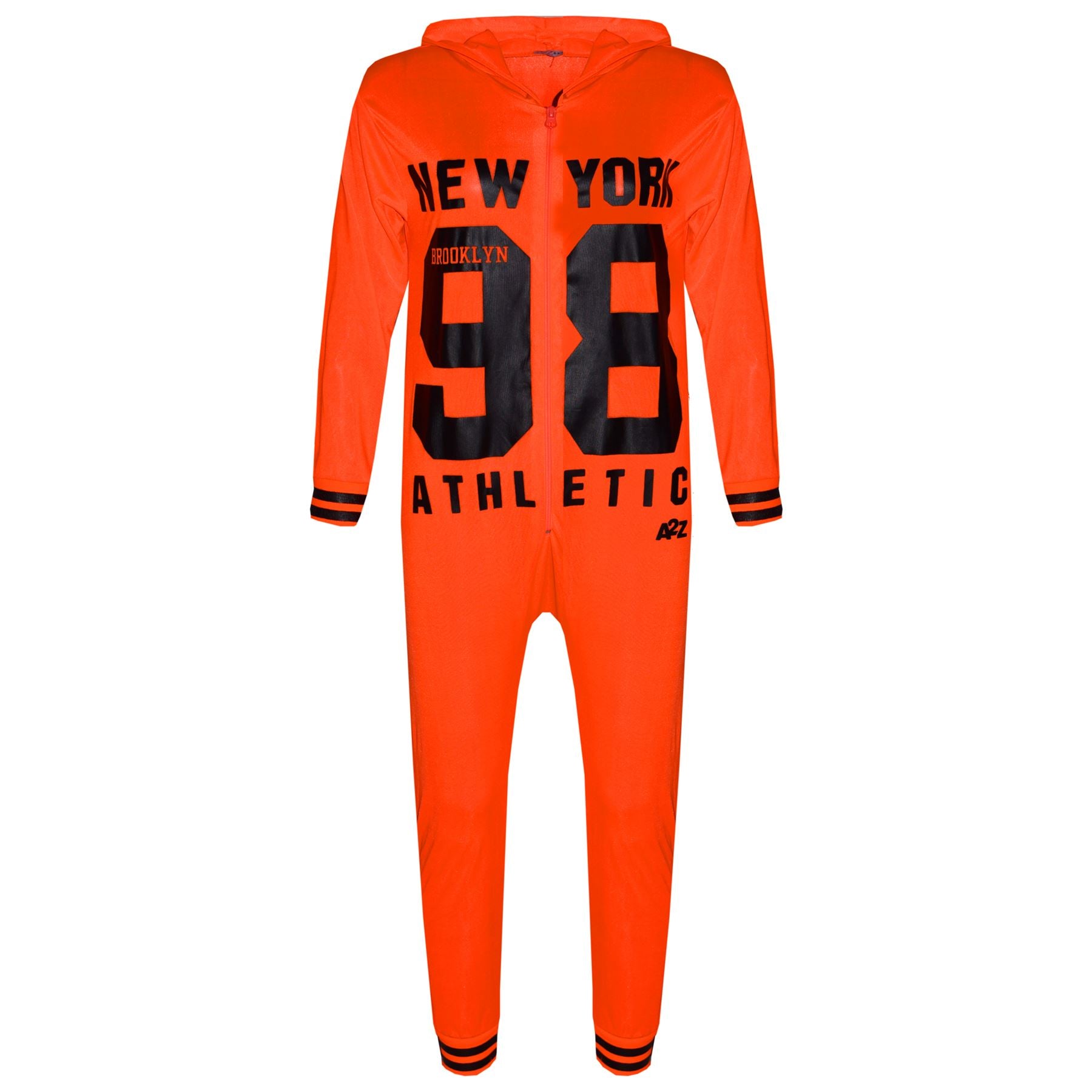 A2Z Onesie One Piece Kids Girls Boys New York 98 Print Pyjamas Costume Gifts