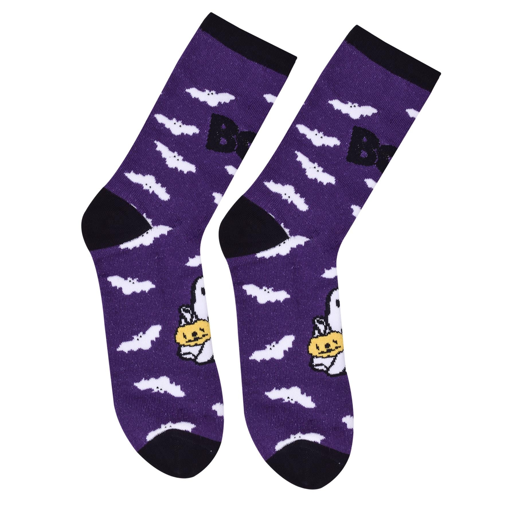 A2Z 4 Kids Girls Boys Novelty Halloween Boo Crew Socks Comfort Warm Thick Socks