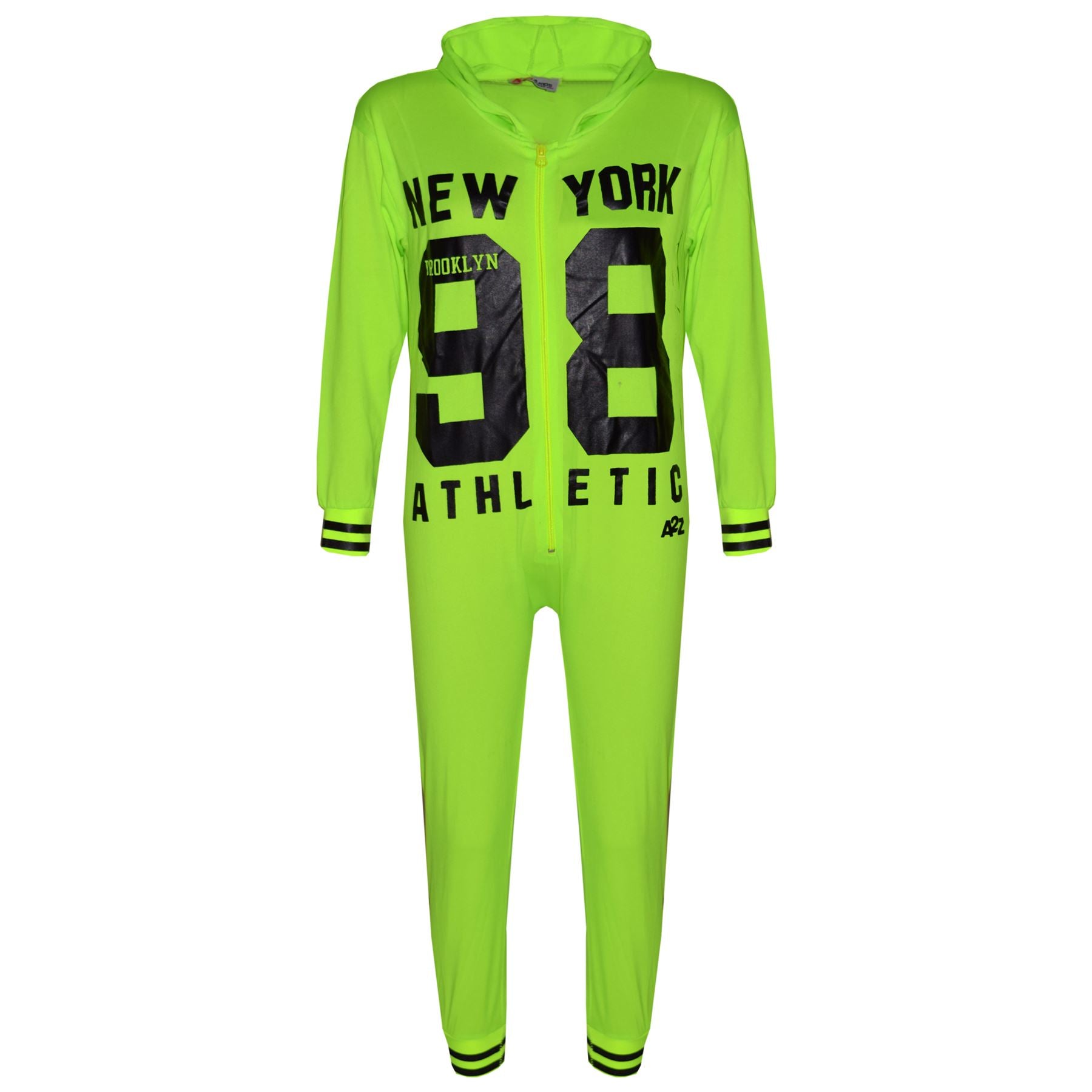 A2Z Onesie One Piece Kids Girls Boys New York 98 Print Pyjamas Costume Gifts