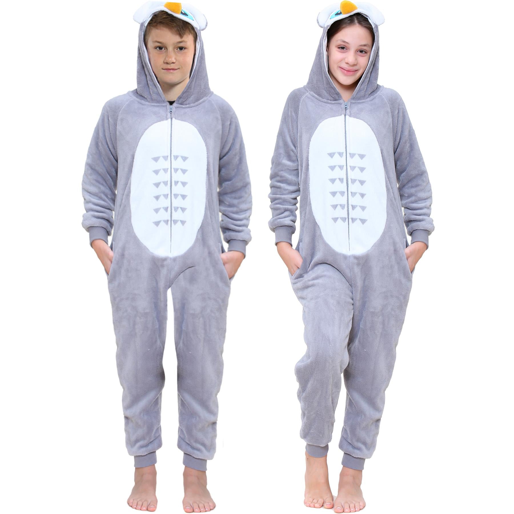 Kids Fleece A2Z Onesie One Piece Jumpsuit Owl Pyjamas World Book Day Costume