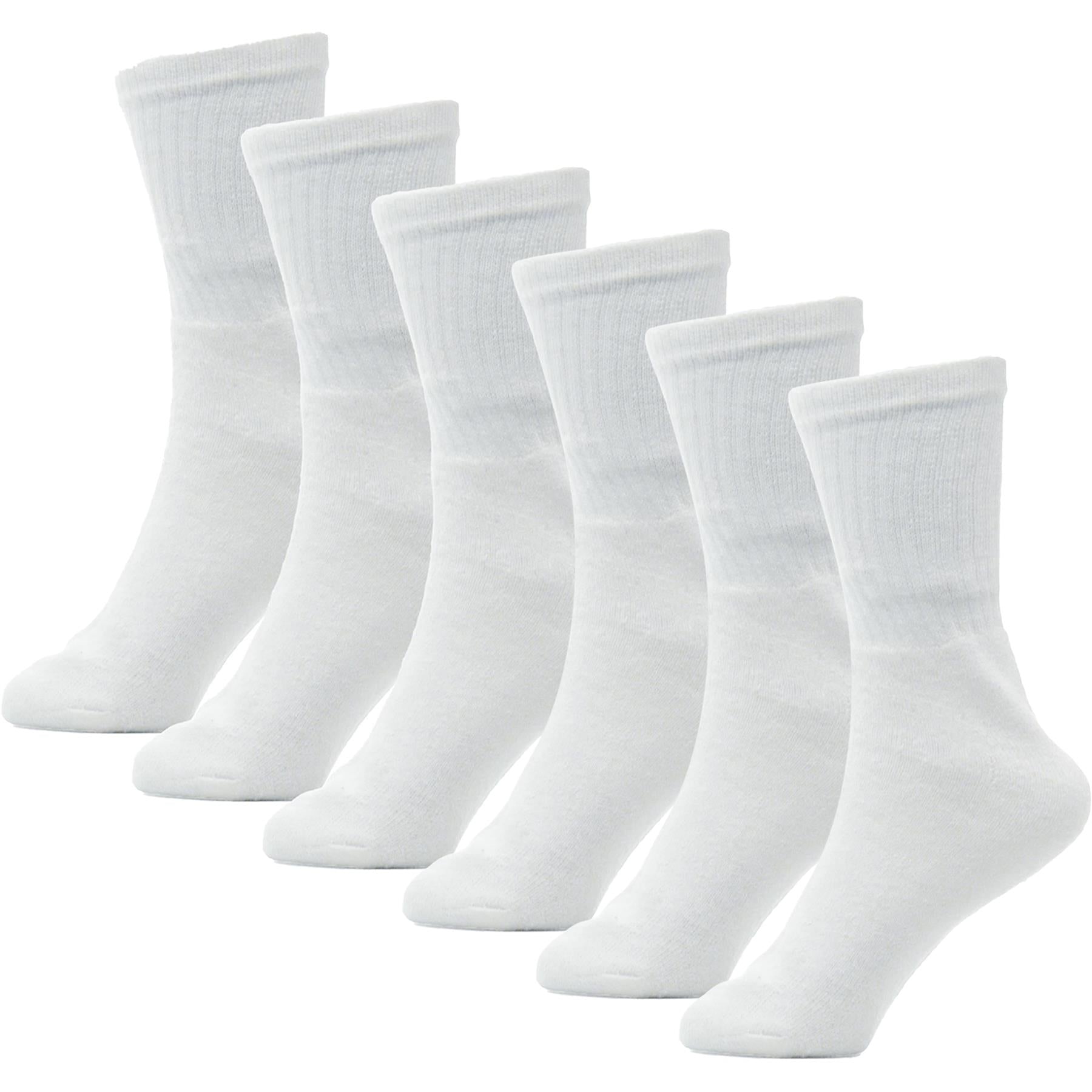 A2Z 4 Kids Boys Sports Socks 6 Pack Durable Soft Comfortable Crew Athletic Socks