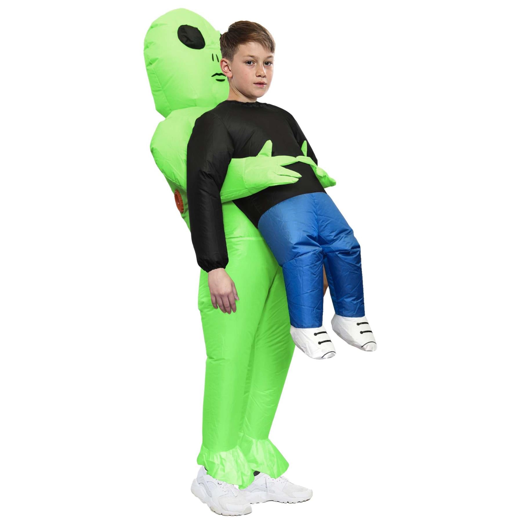 A2Z 4 Kids Inflatable Alien Costume Cosplay Alien Blow Up Cosplay Costume