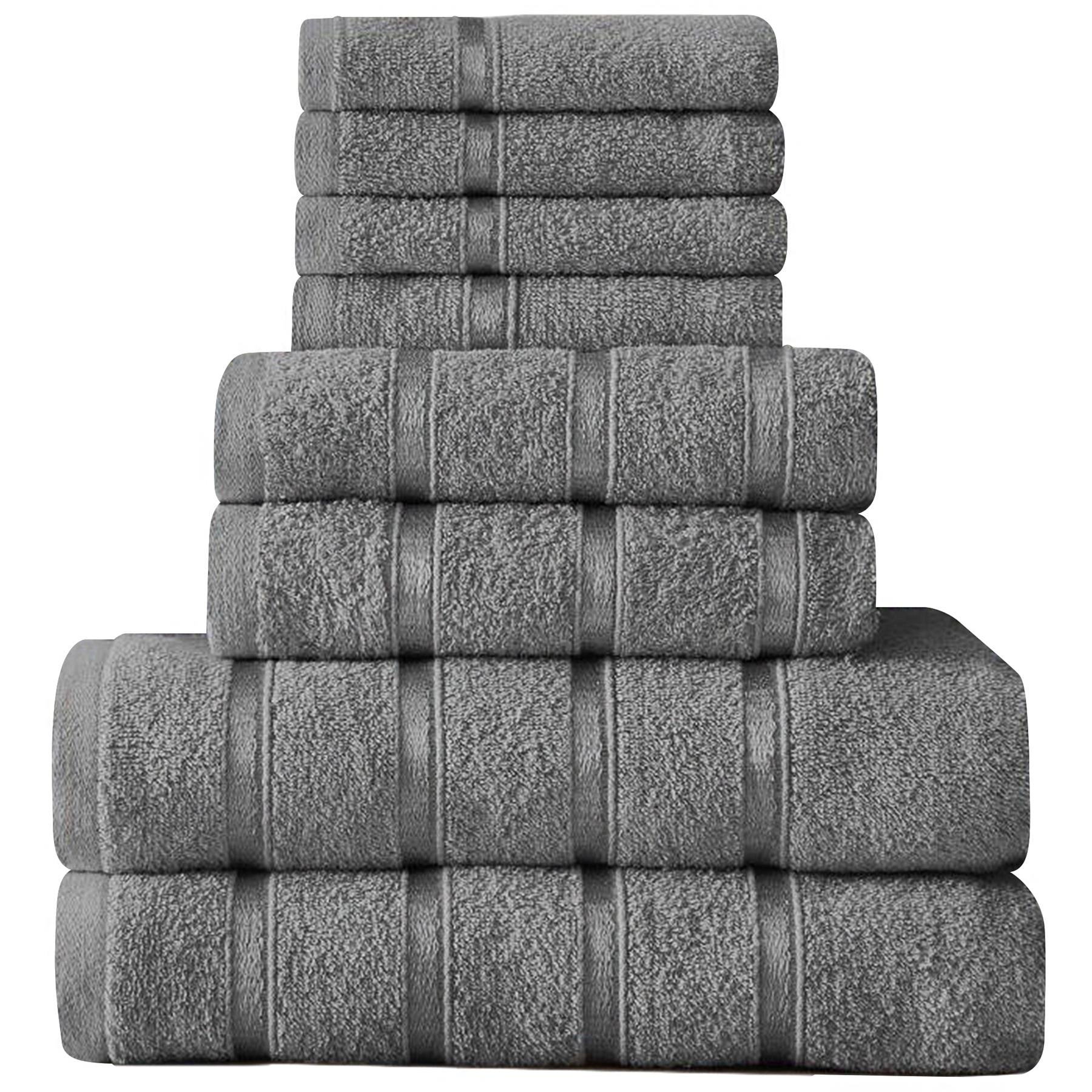 8 Piece Soft & Absorbent Towel Bale Set