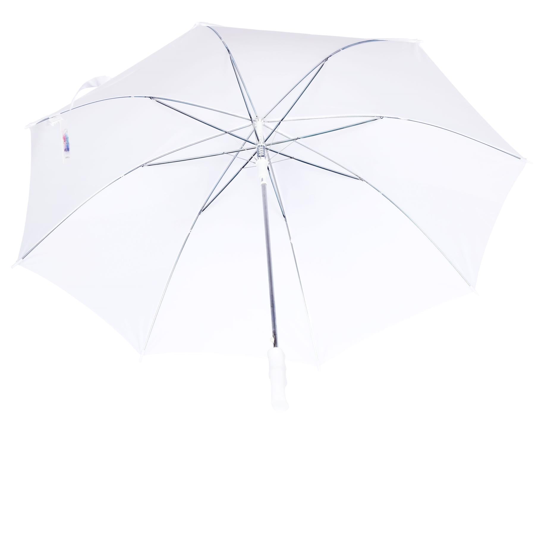 Wedding Umbrella 46" Auto Open Bridal Brolly Ideal For Photoshoot Outdoor Canopy