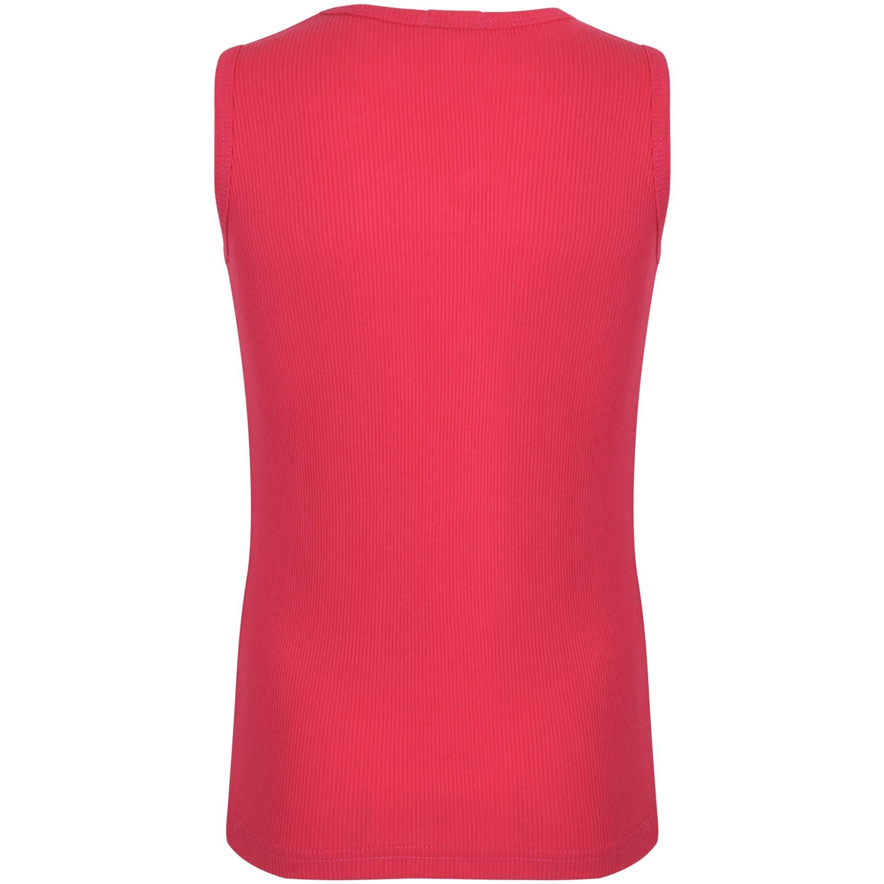 Kids Girls Boys Childrens Vest Top Tank Top Fitted 100% Rich Cotton 2-13 Years