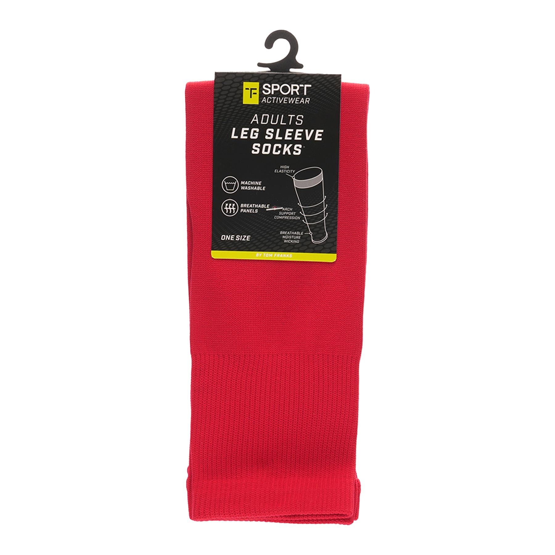 A2Z Mens Pack of 3 Football Sock Sleeve 50cm Sports Training Grip Socks Sleeves