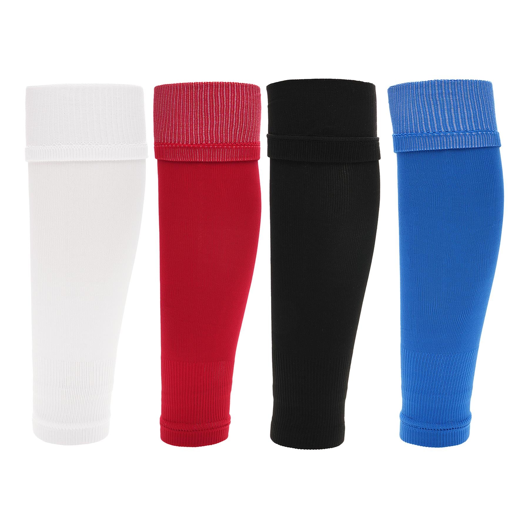 A2Z 4 Kids Unisex 3 Pack 40cm Football Sock Sleeves Sports Training Socks Sleeve