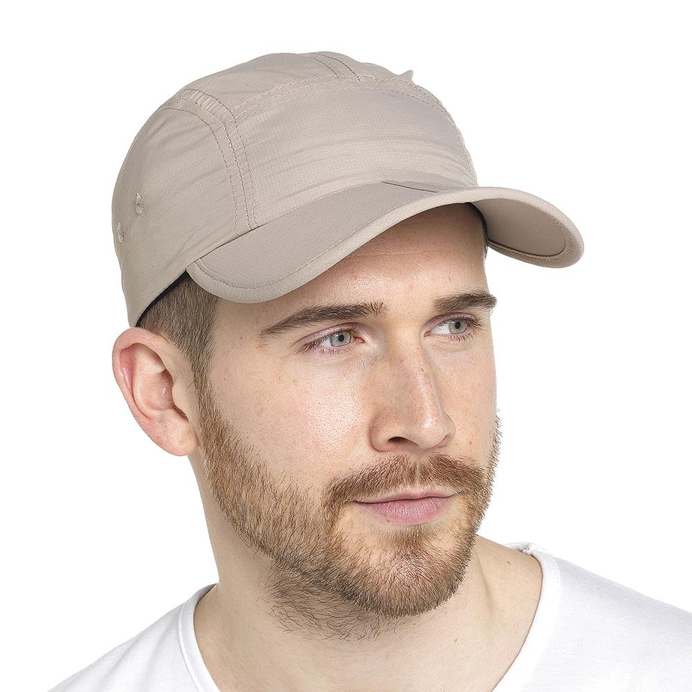 A2Z Mens Plain Baseball Cap Breathable Nylon Classic Crew Cap Snapback