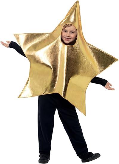 Shining Star Child Christmas Fancy Dress Party Costume