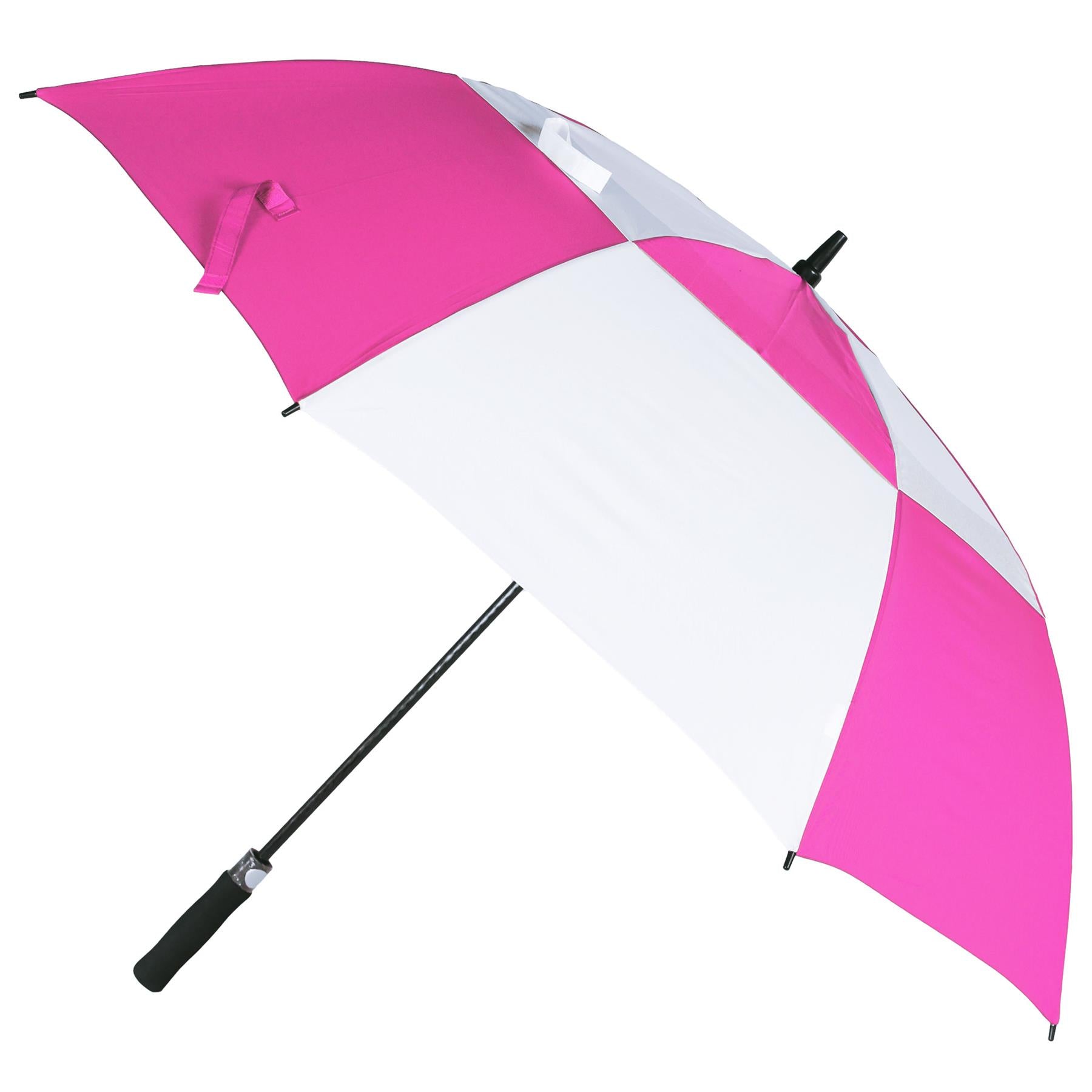 A2Z Golf Umbrella Auto Open Wind Rain Resitant 152cm Double Canopy Vented Brolly