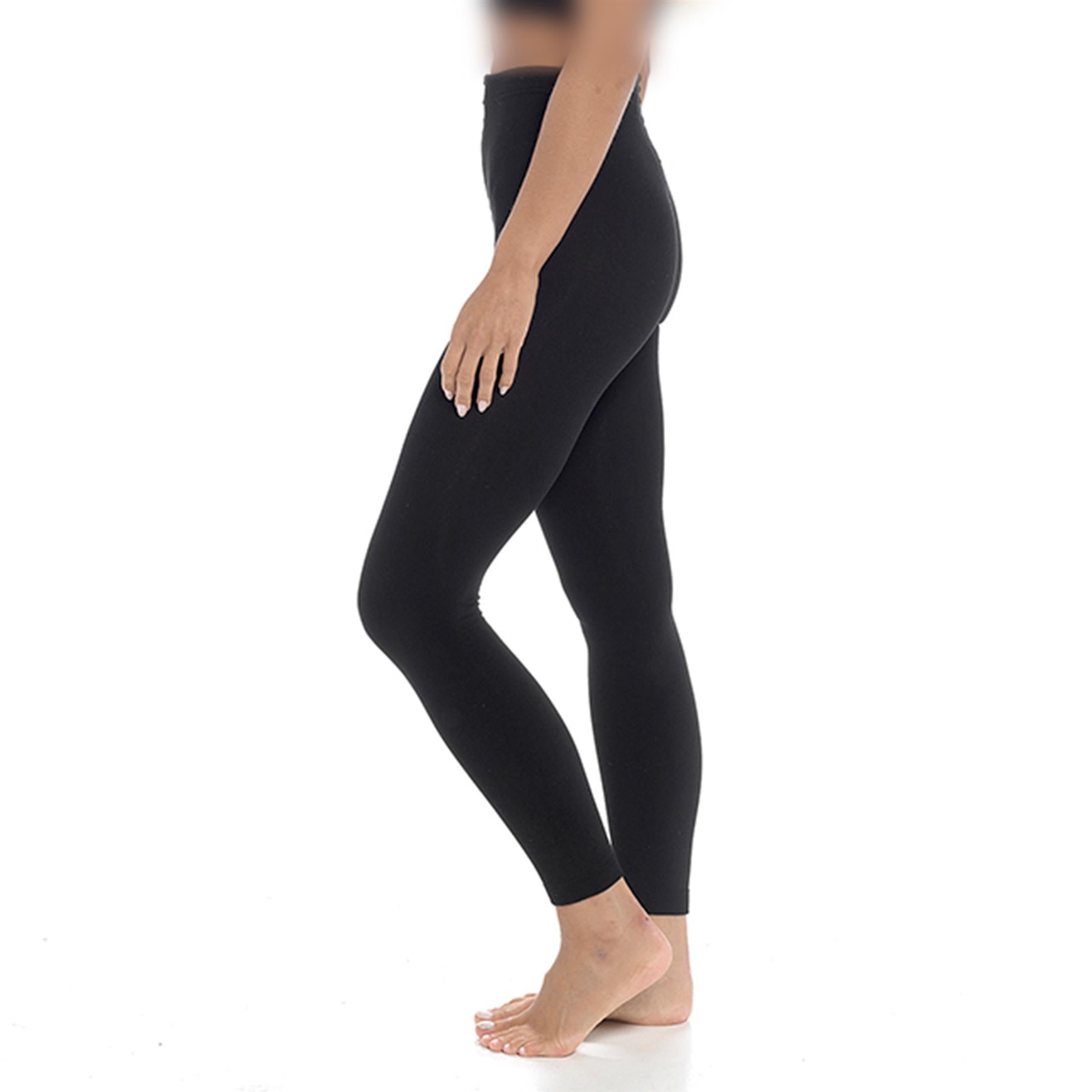 A2Z Ladies 3 Pack Thermal Legging Soft Elasticated Waist Winter Warm Leggings