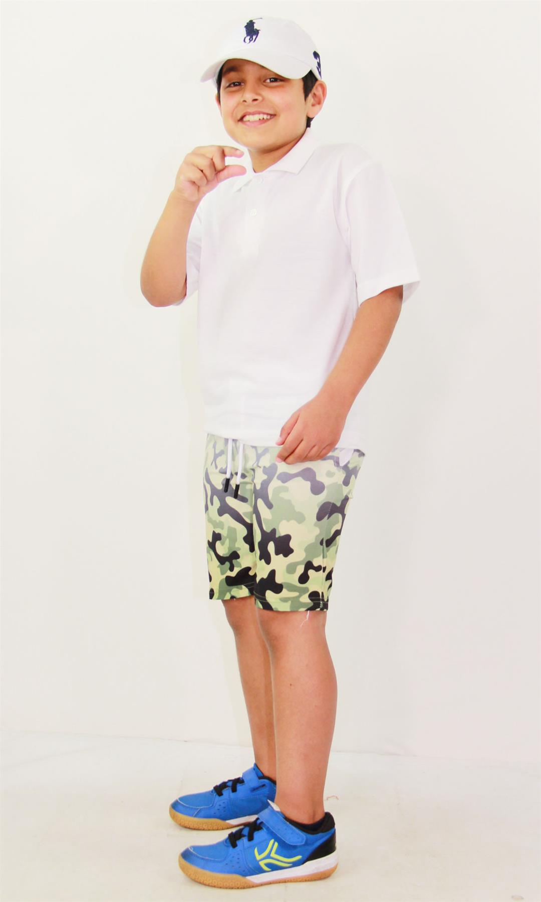 Kids Boys Gradient Colour Shorts Two Tone Fade New Summer Fashion Age 5-13 Years