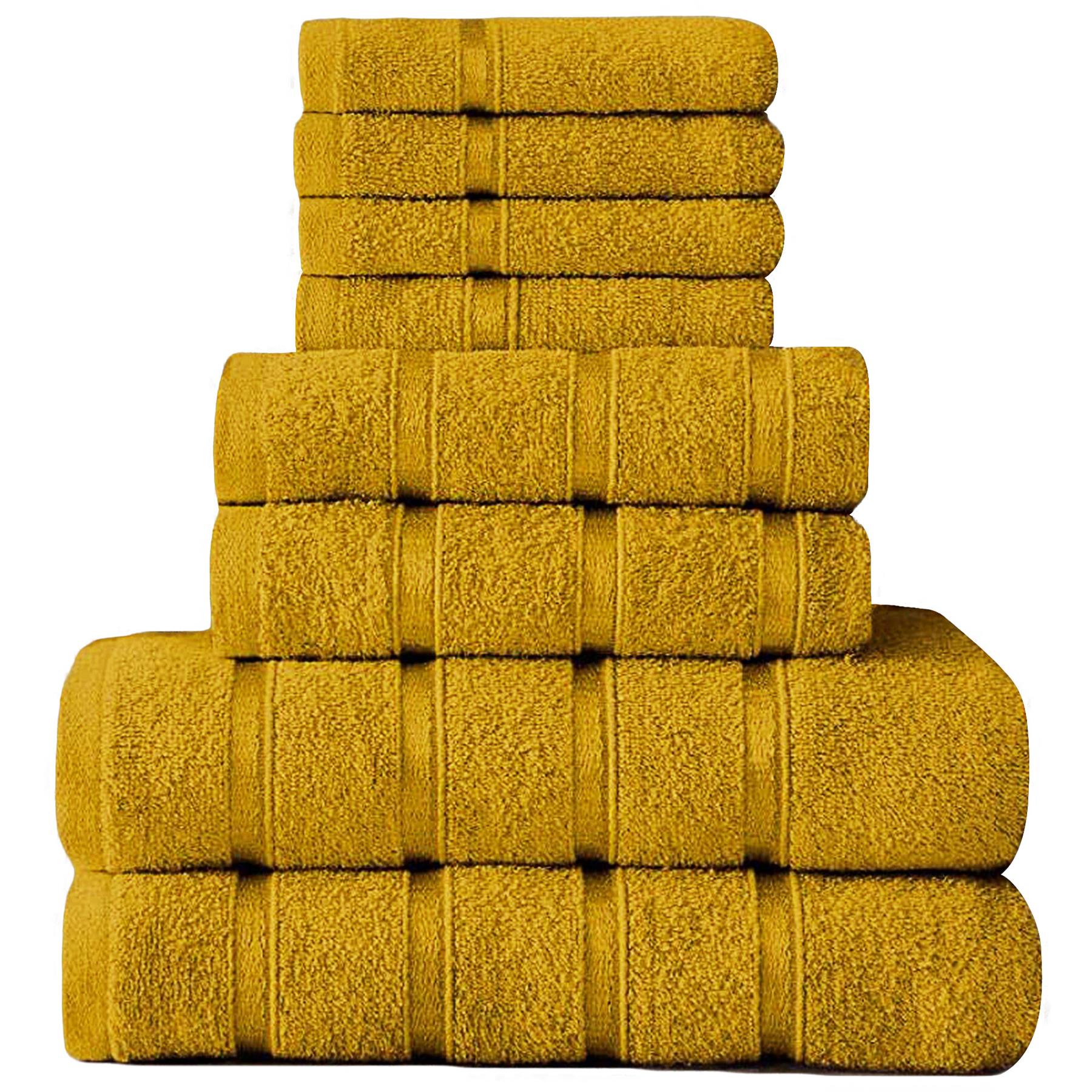 8 Piece Soft & Absorbent Towel Bale Set