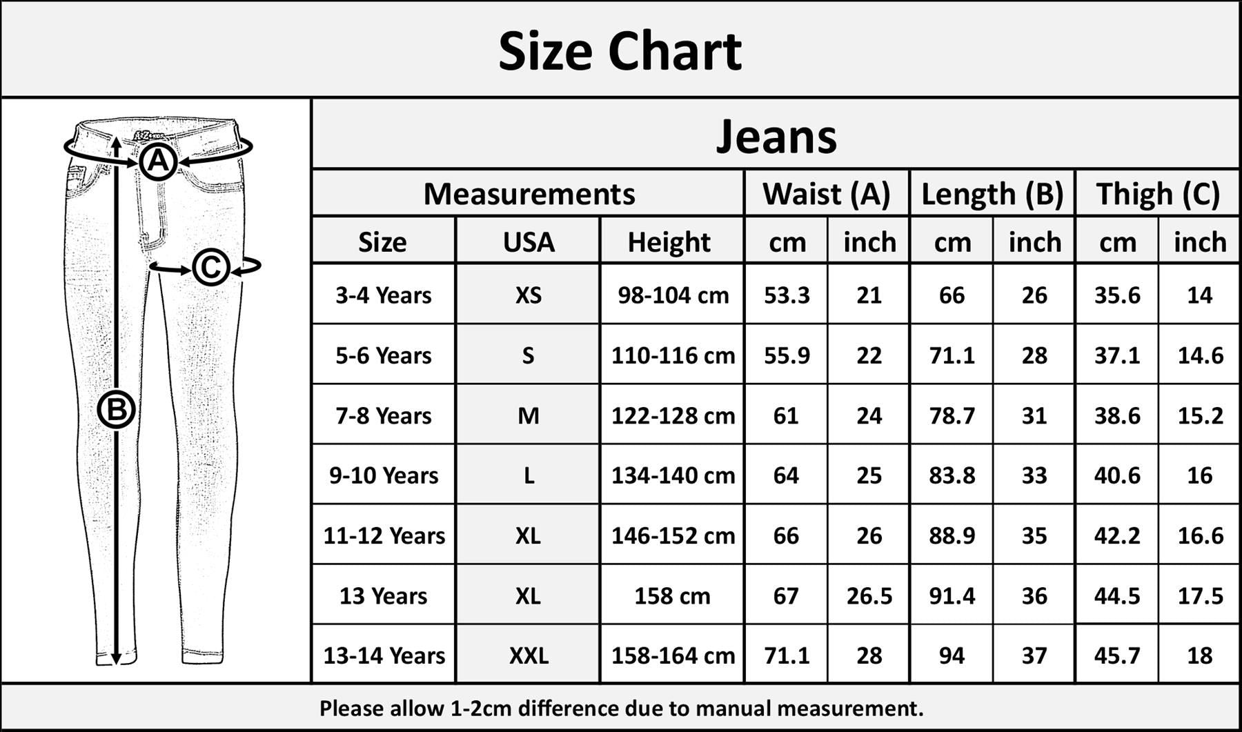 Boys Ripped Denim Jeans Comfortable Stretch Skinny Trousers Trendy Summer Pants