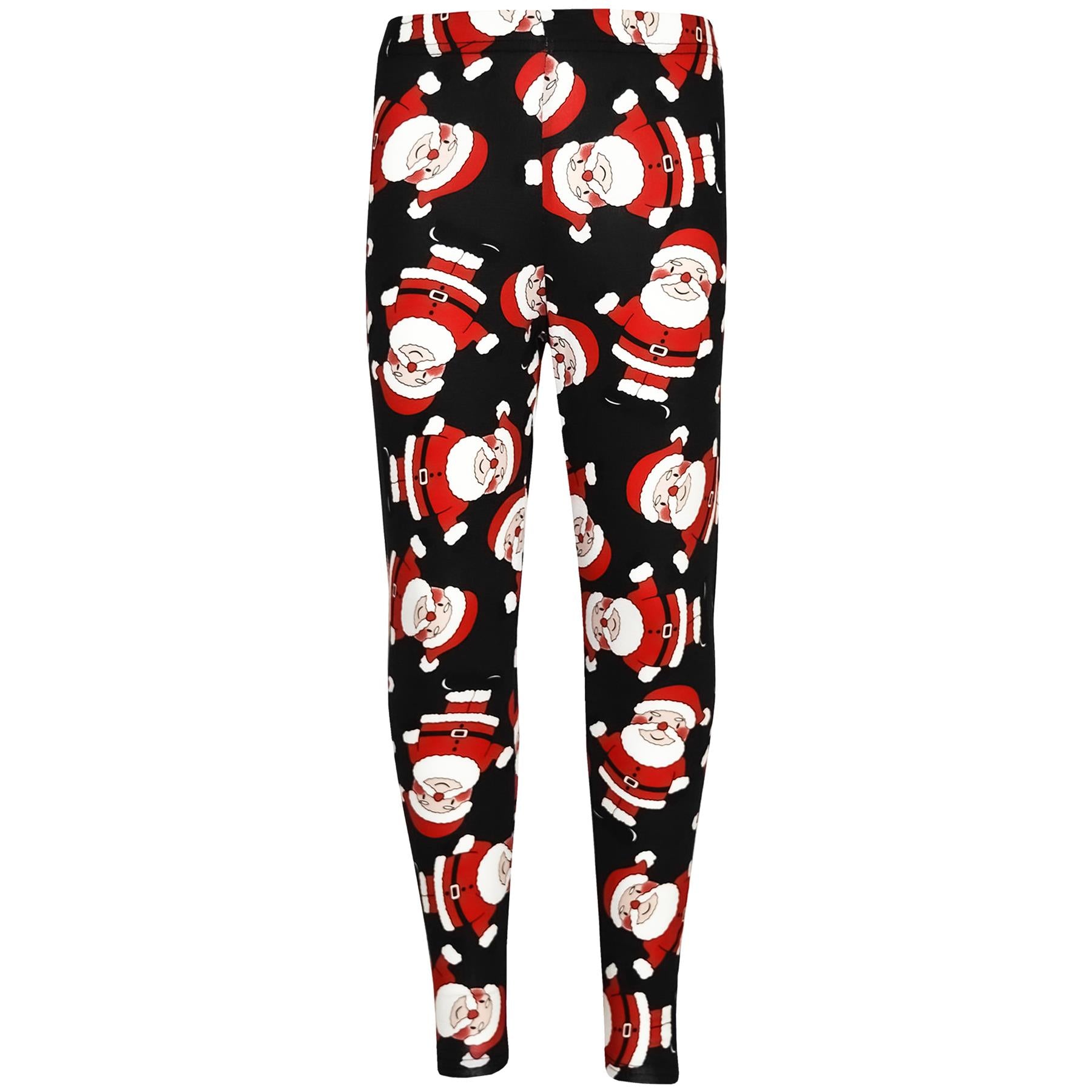 A2Z 4 Kids Girls Christmas Leggings Multi Xmas Fashion Legging