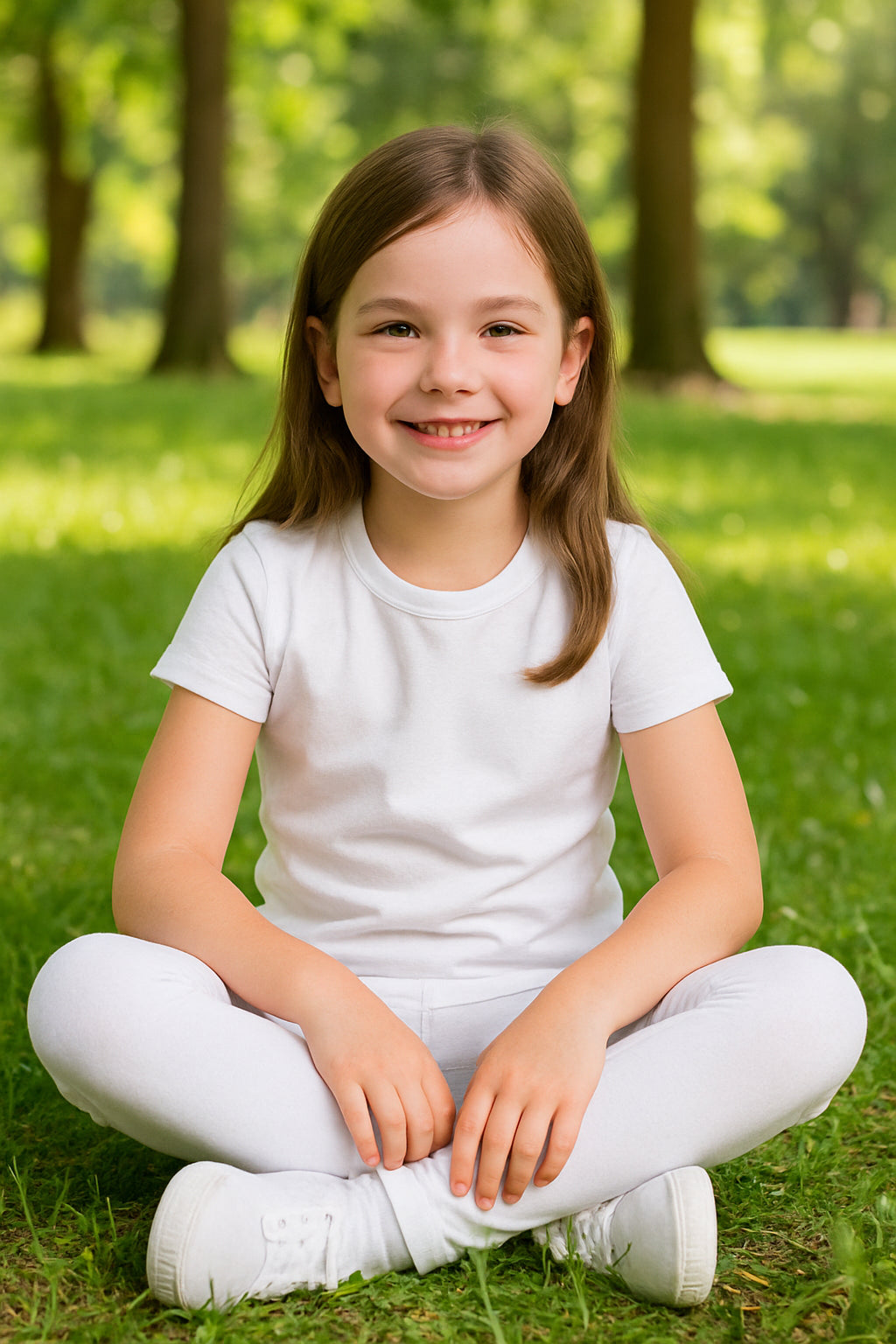 Gilrs Legging Kids Plain Color School Fashion Dance Leggings New Age 5-13 Years