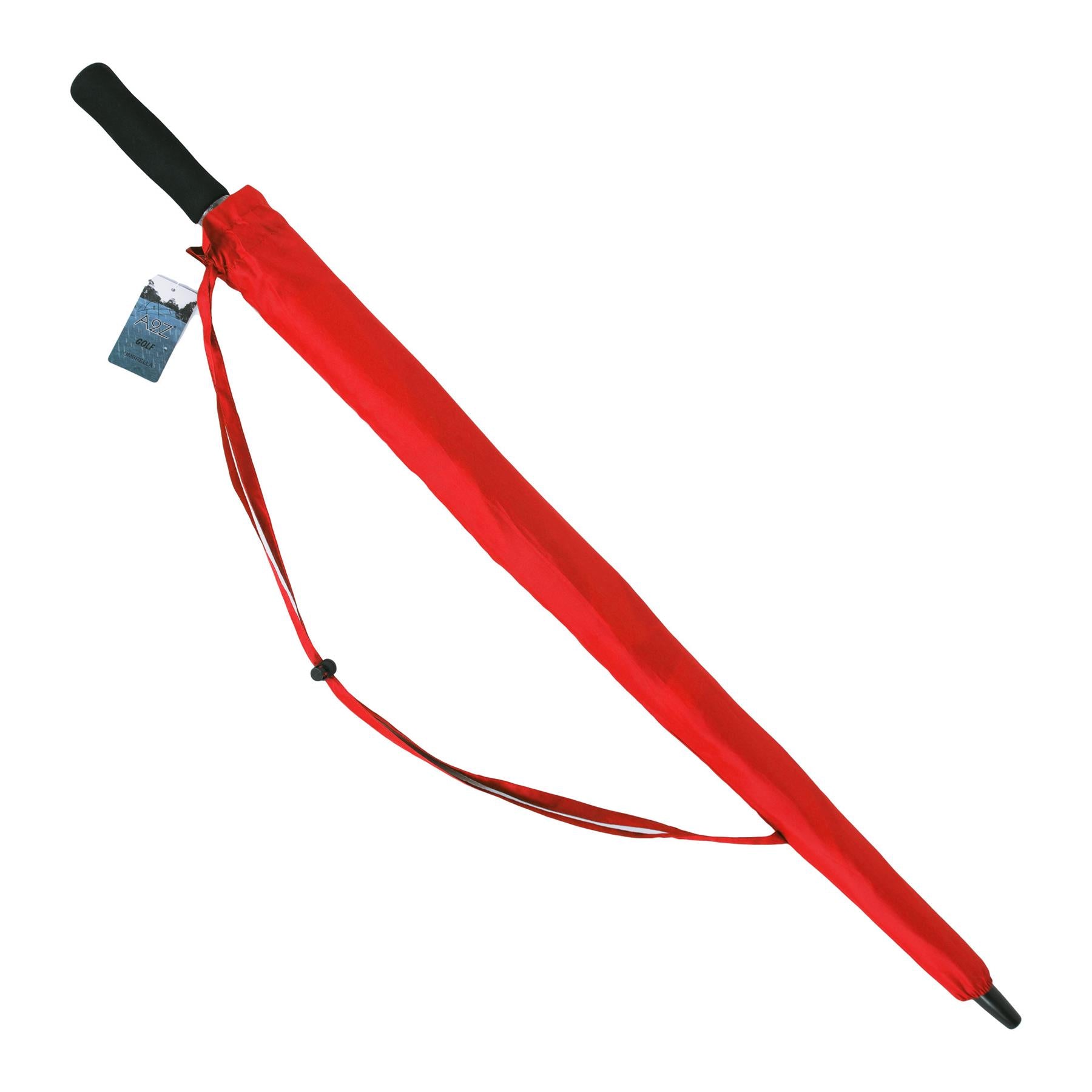 A2Z Golf Umbrella Auto Open Wind Rain Resitant 152cm Double Canopy Vented Brolly
