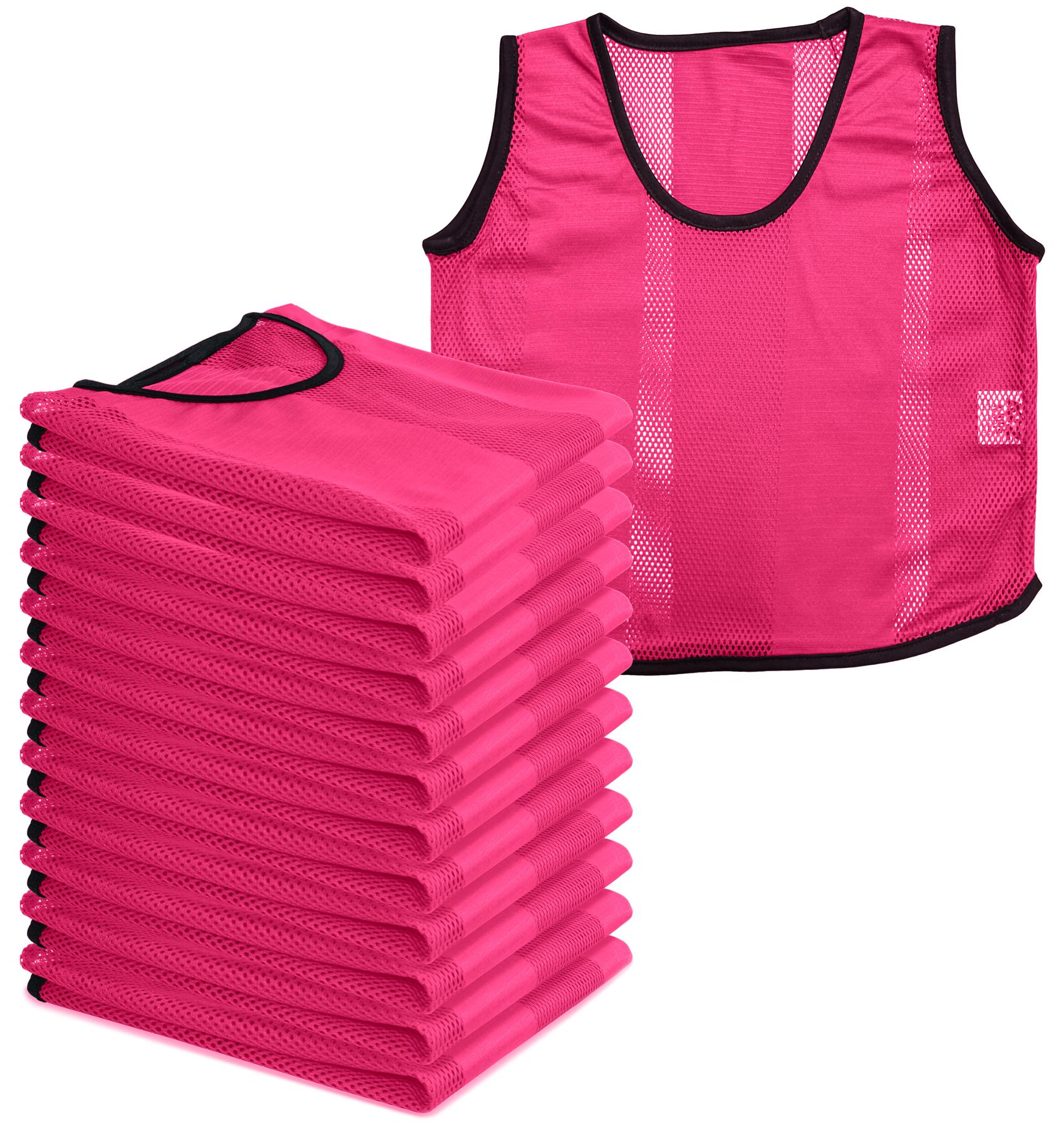 A2Z Kids 12 Pack Sports Mesh Bibs Comfortable During Football Rugby Sports