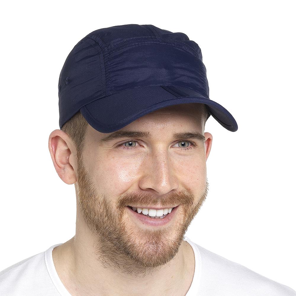 A2Z Mens Plain Baseball Cap Breathable Nylon Classic Crew Cap Snapback