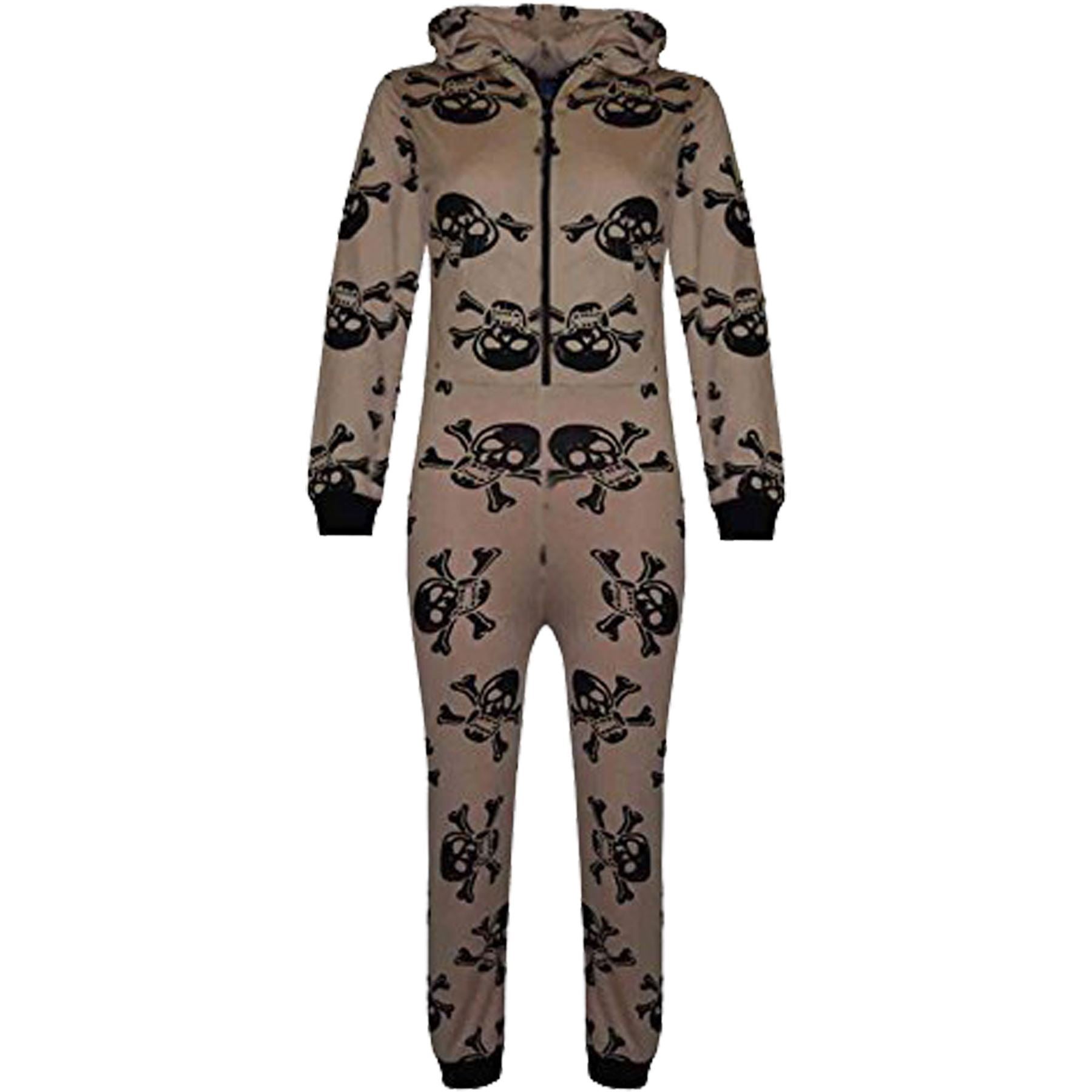 Kids Girls Boys One Piece Halloween Print Onesie