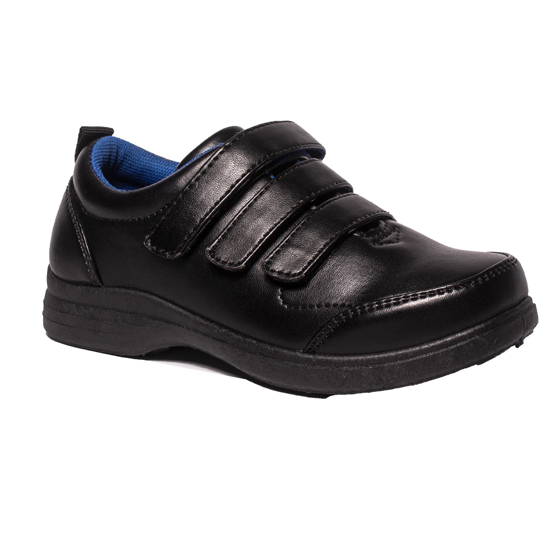 Kids Boys School Shoes Kids Formal Touch Straps Anti-Slip Sporty Trainers