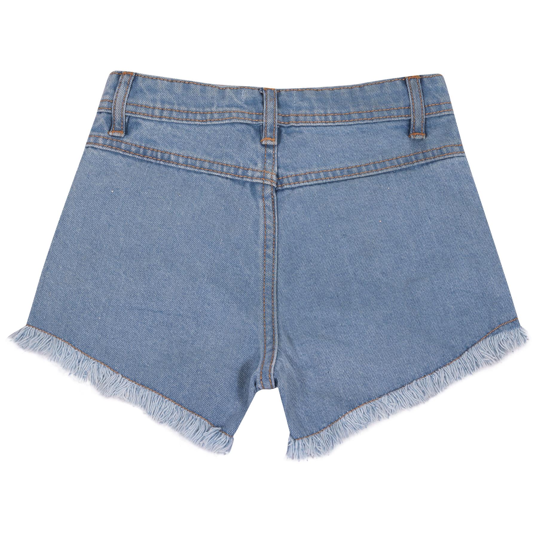 Kids Girls Shorts Ripped Jeans Hot Pants Summer Denim Short