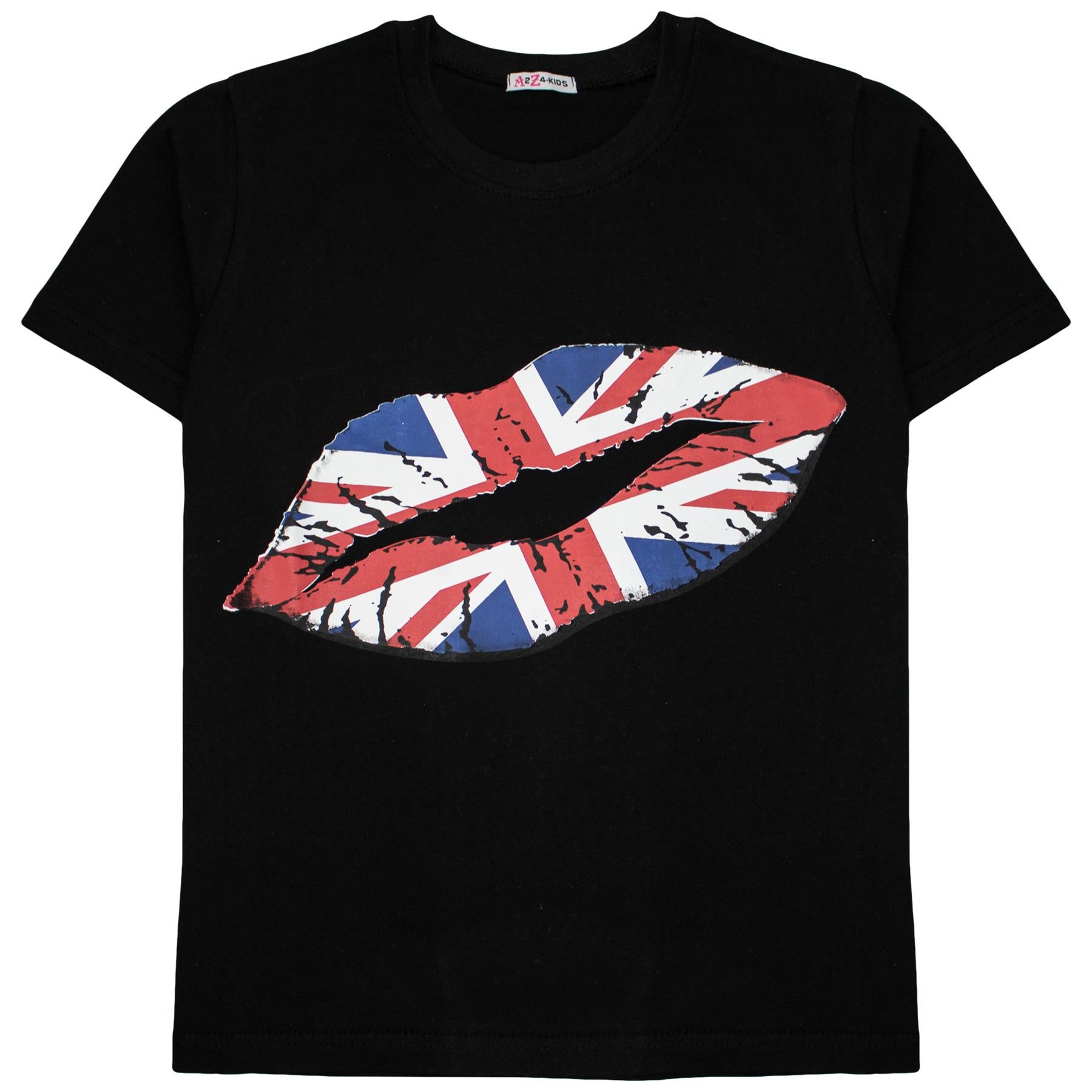 Kids Girls Boys T Shirts Union Jack Flag King Charles III Coronation Ceremony