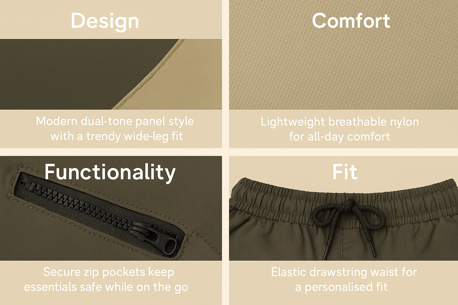 A2Z 4 Kids Girls Baggy Wide Leg Cargo Trousers Dual Tone Panel Jogger Pants