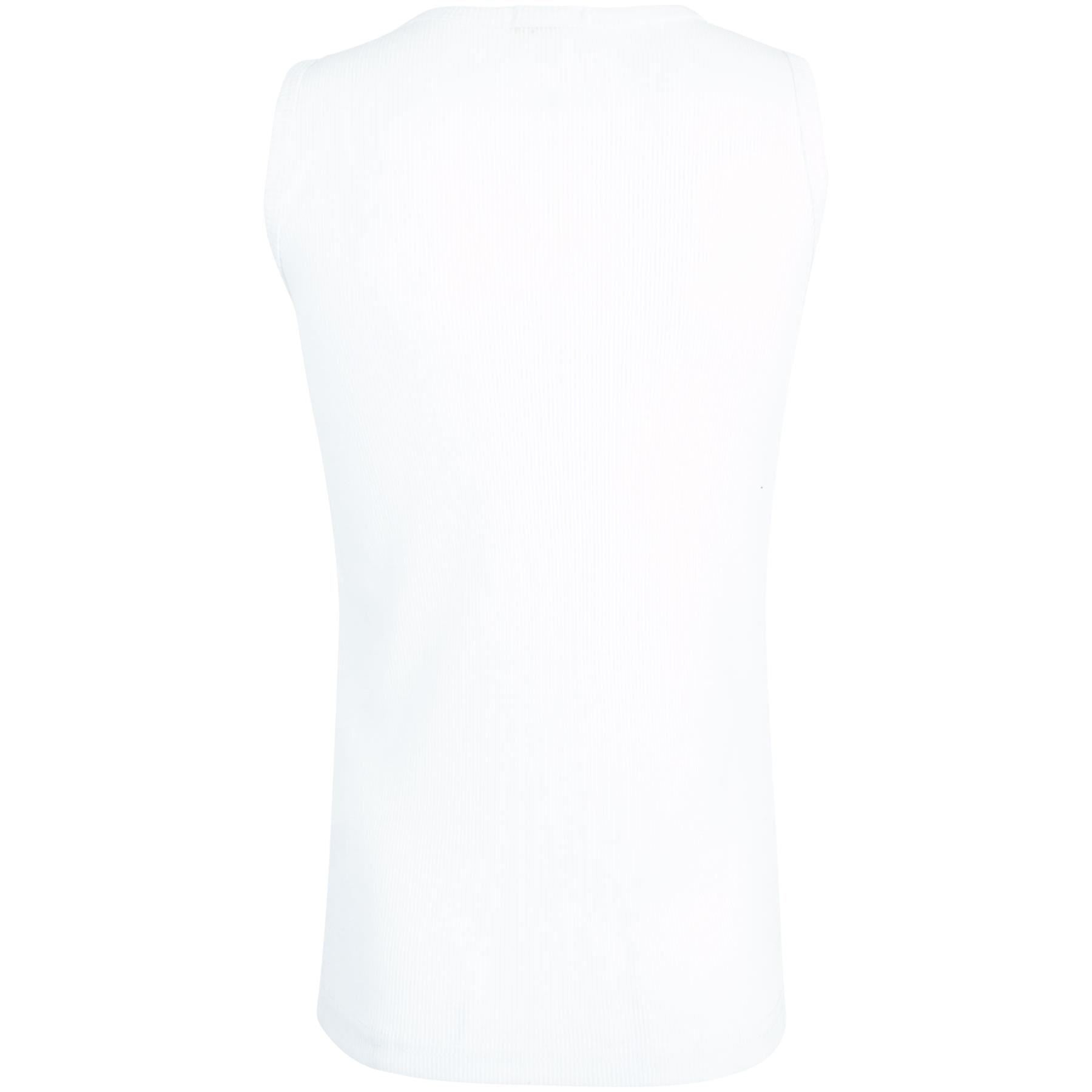 Kids Girls Ribbed Vest Top 100% Thick Cotton Fashion Tank Tops T Shirt 2-13 Year