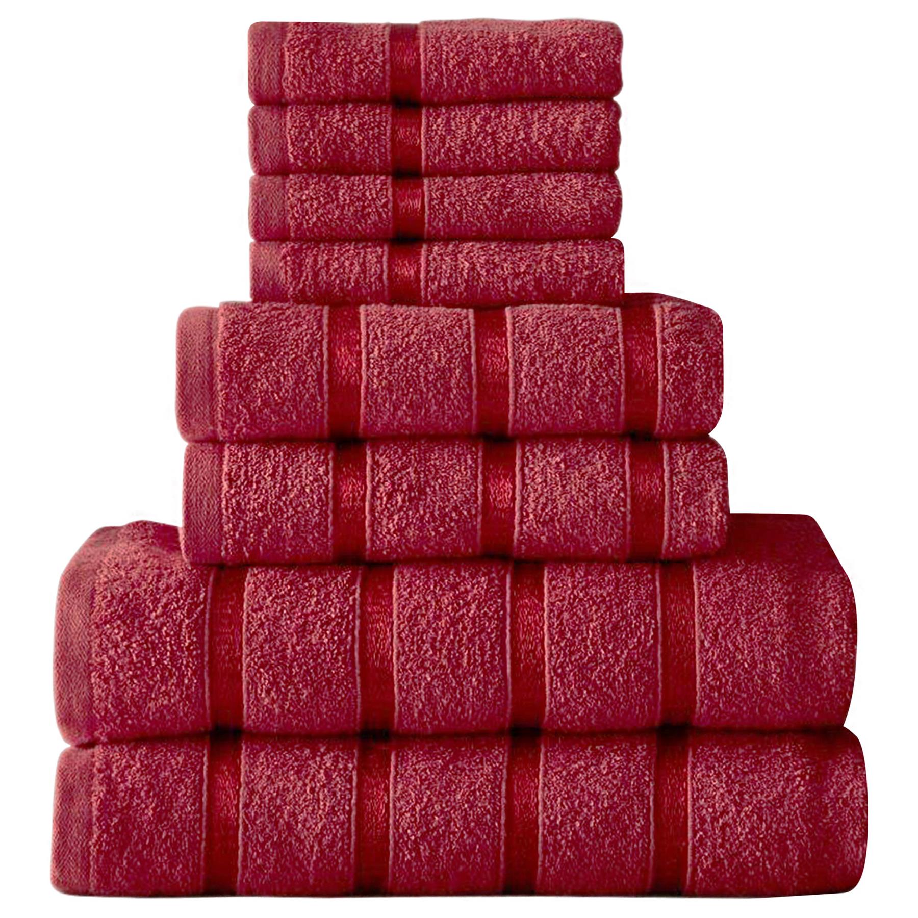 8 Piece Soft & Absorbent Towel Bale Set