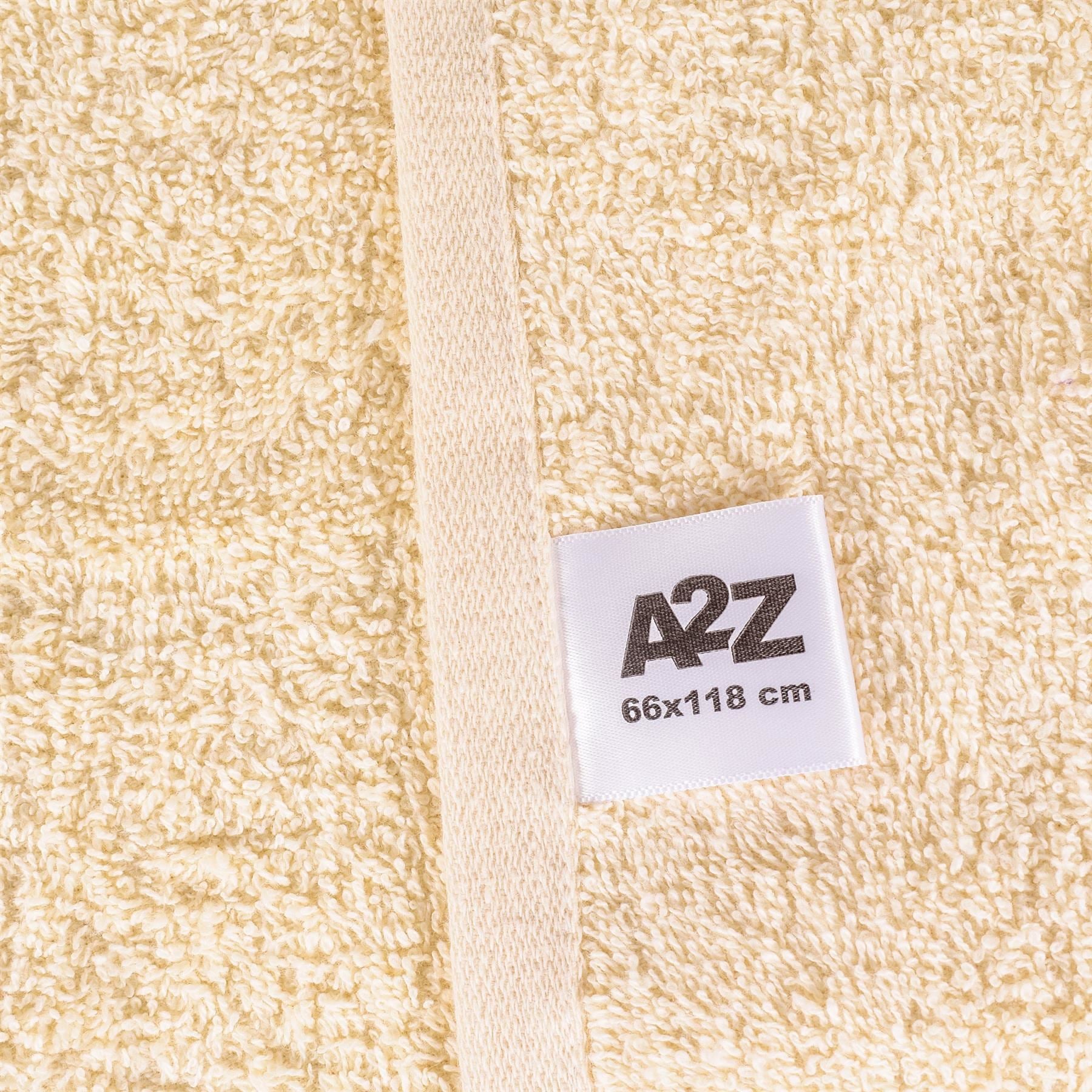 A2Z Luxurious 8 Piece Towel Bale Set  Bath Towels Soft and Absorbent Hand Towel