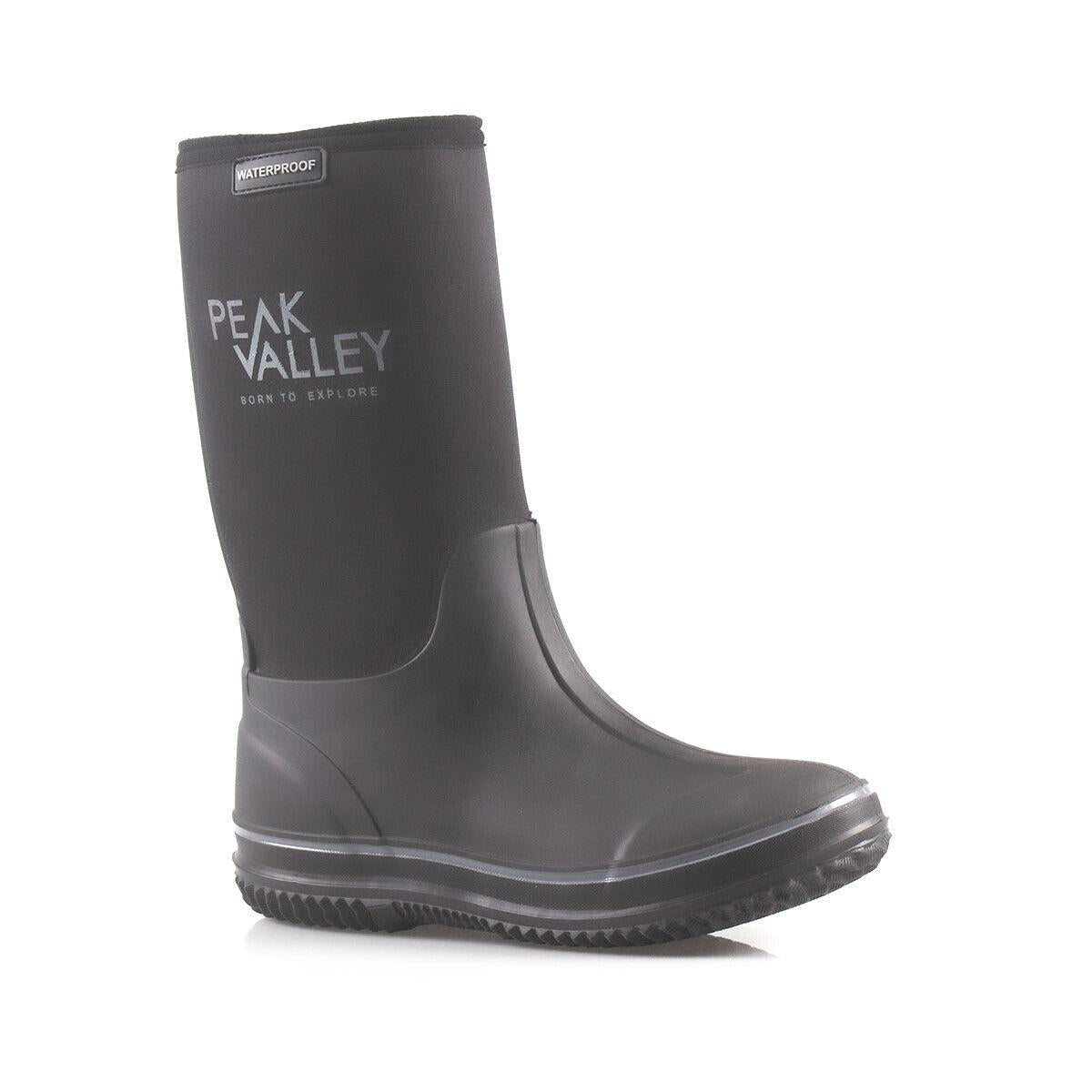 A2Z Mens Wellington Boots Waterproof Footwear Wellies Anti-Skid Rubber Snow Boot