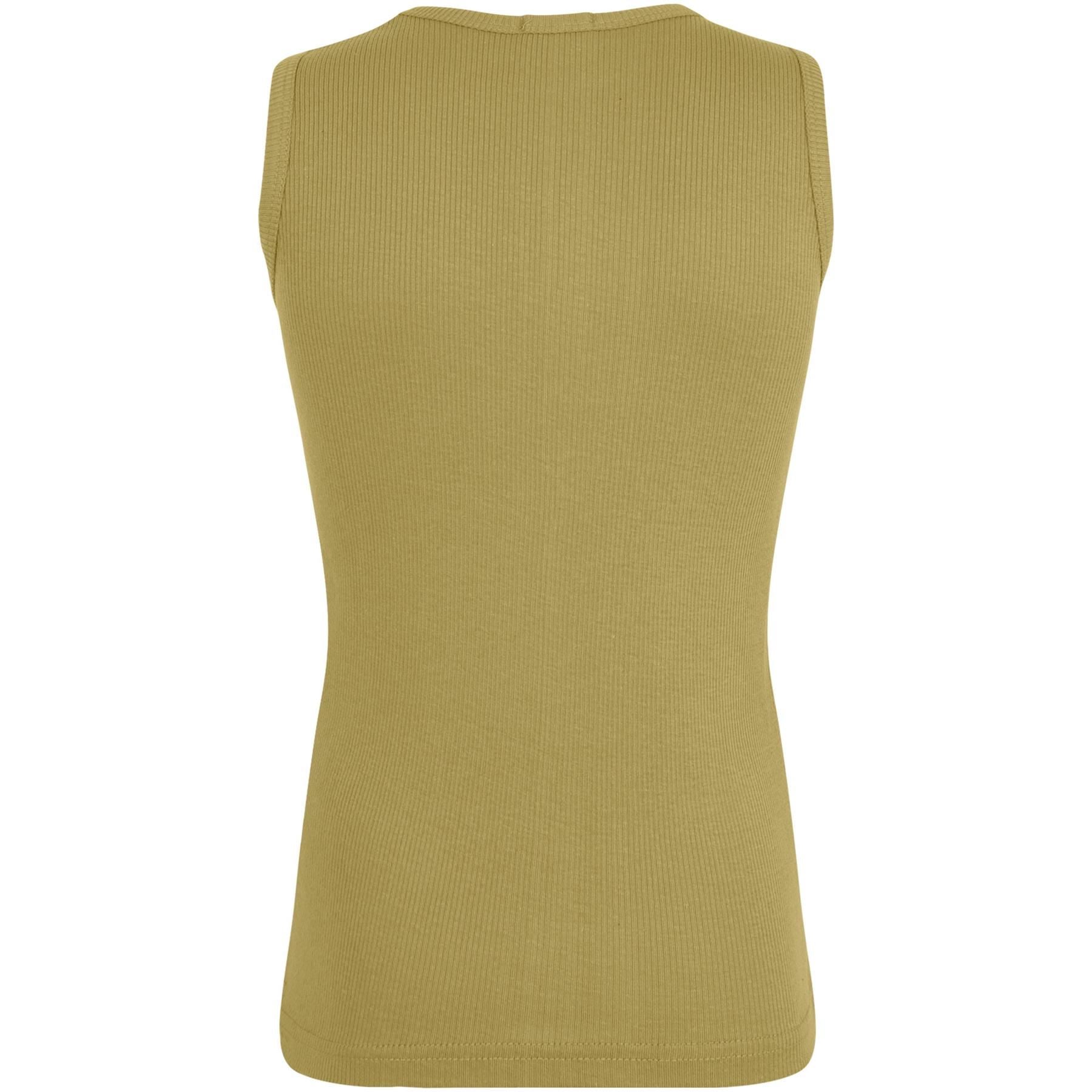 Kids Girls Ribbed Vest Top 100% Thick Cotton Fashion Tank Tops T Shirt 2-13 Year