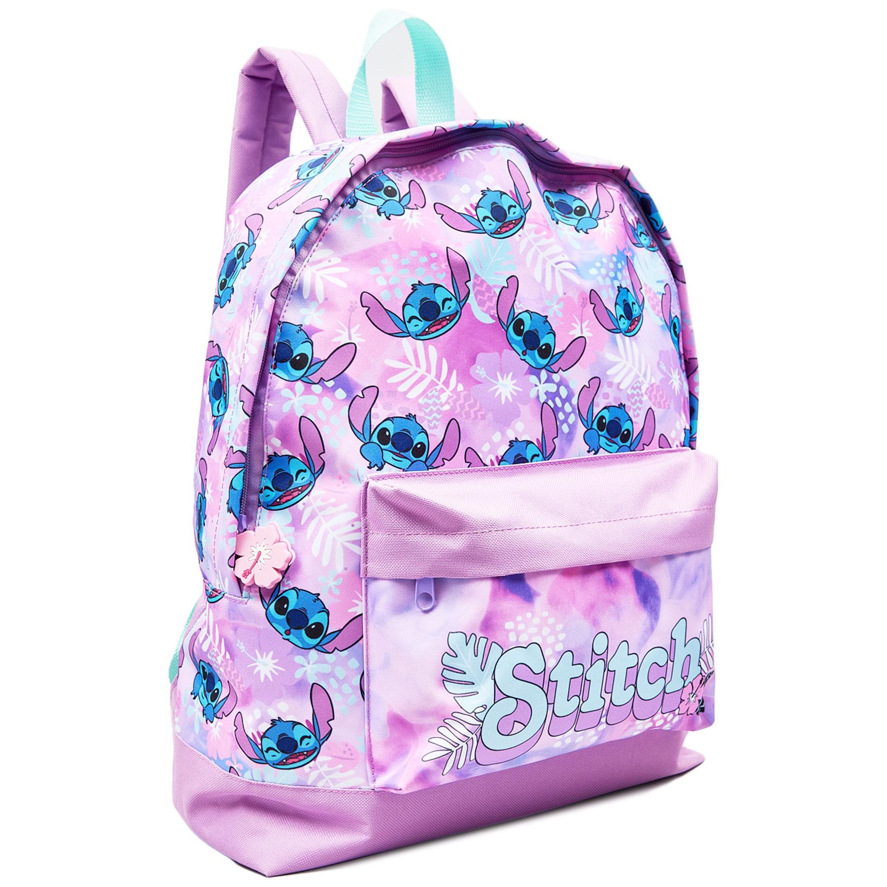 Kids Officially Licensed Disney Stitch Roxy Backpack Character School Travel Bag