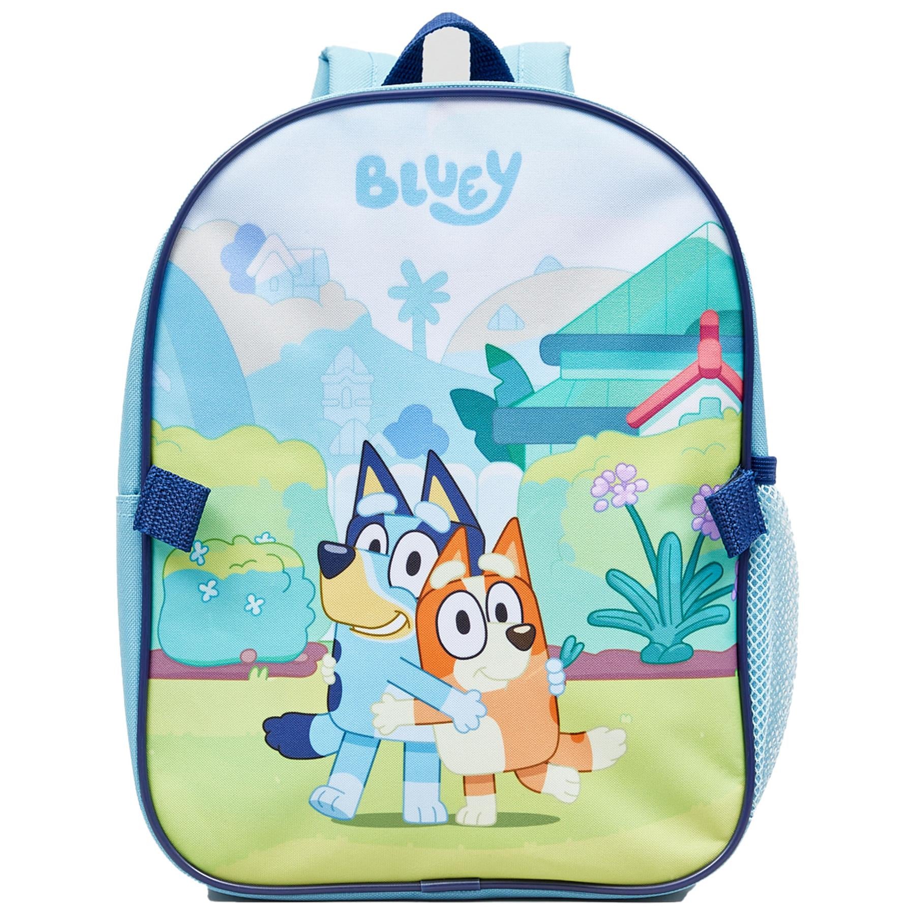 Kids Officially Licensed Bluey Cousins Backpack Lunch Bag Set Amazing School Bag