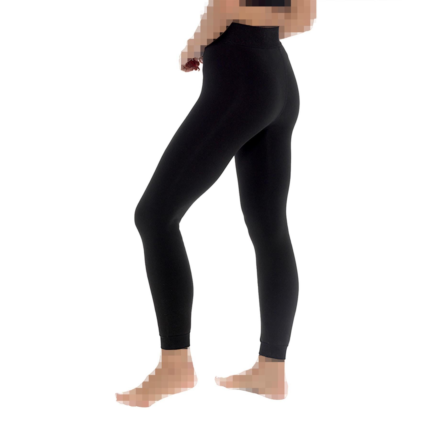 Ladies Velvet Plush Thermal Legging Soft Stretchy Everyday High Waist Leggings