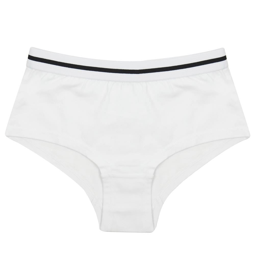 A2Z 4 Kids Girls Plain Hipster Shorts Pack Of 2 Cotton Mix Seamless Panties 6-13